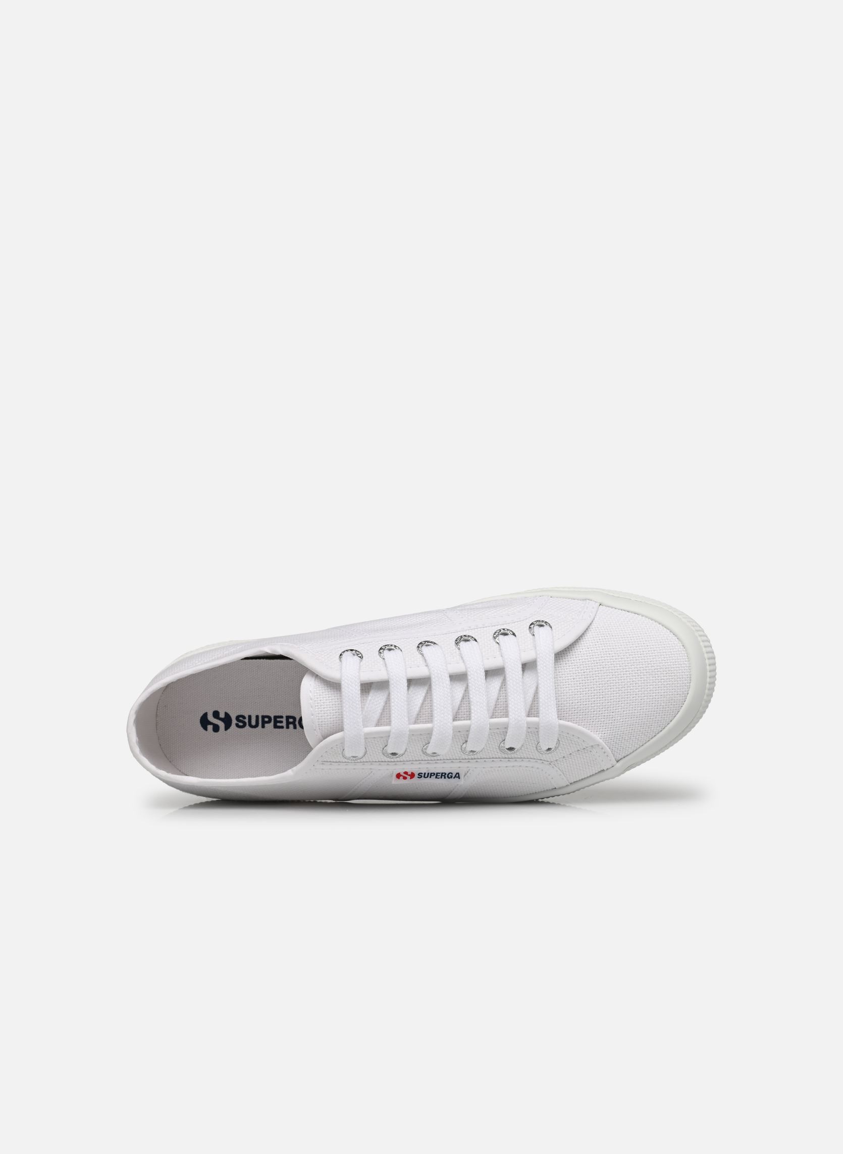 Print sneakers 2740 Plateform W dames wit Superga Print sneakers 2740 Plateform W dames wit WHITE
