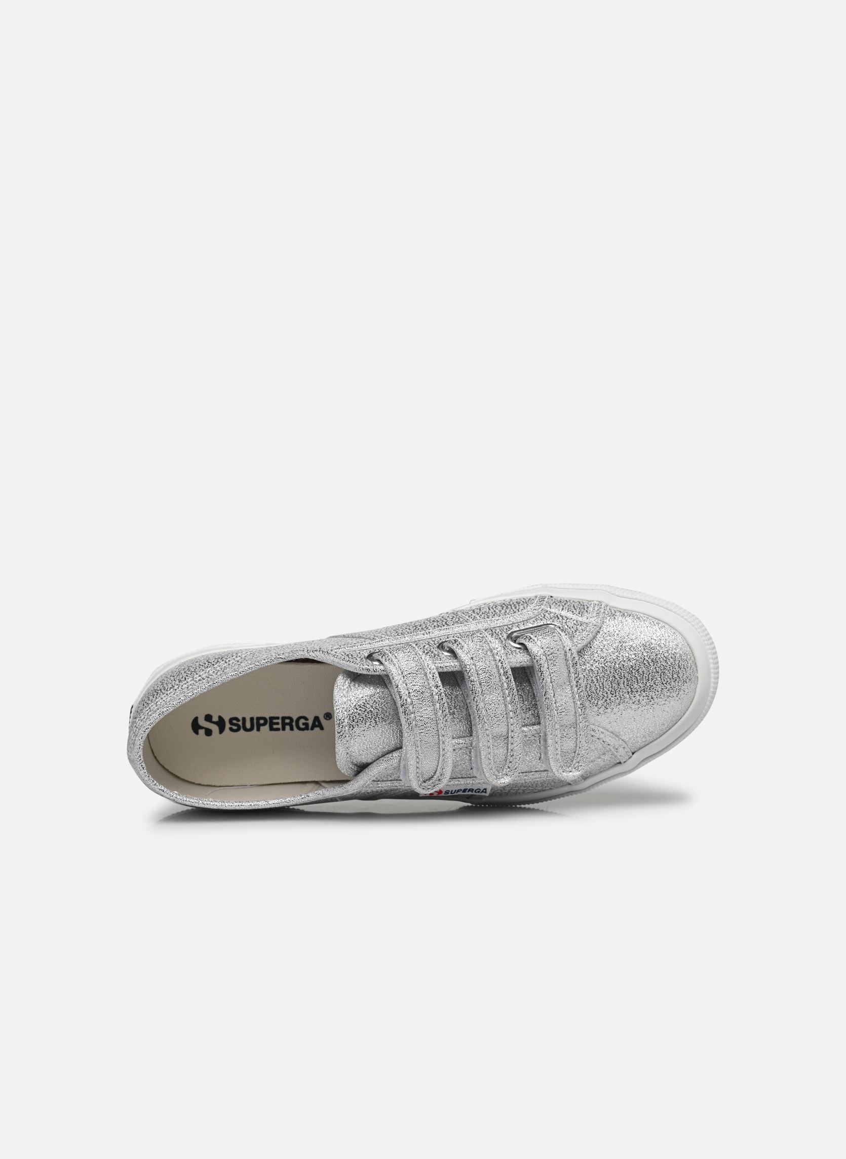Sneaker 2750 STRAPS damen silber Superga Sneaker 2750 STRAPS damen silber GREY SILVER