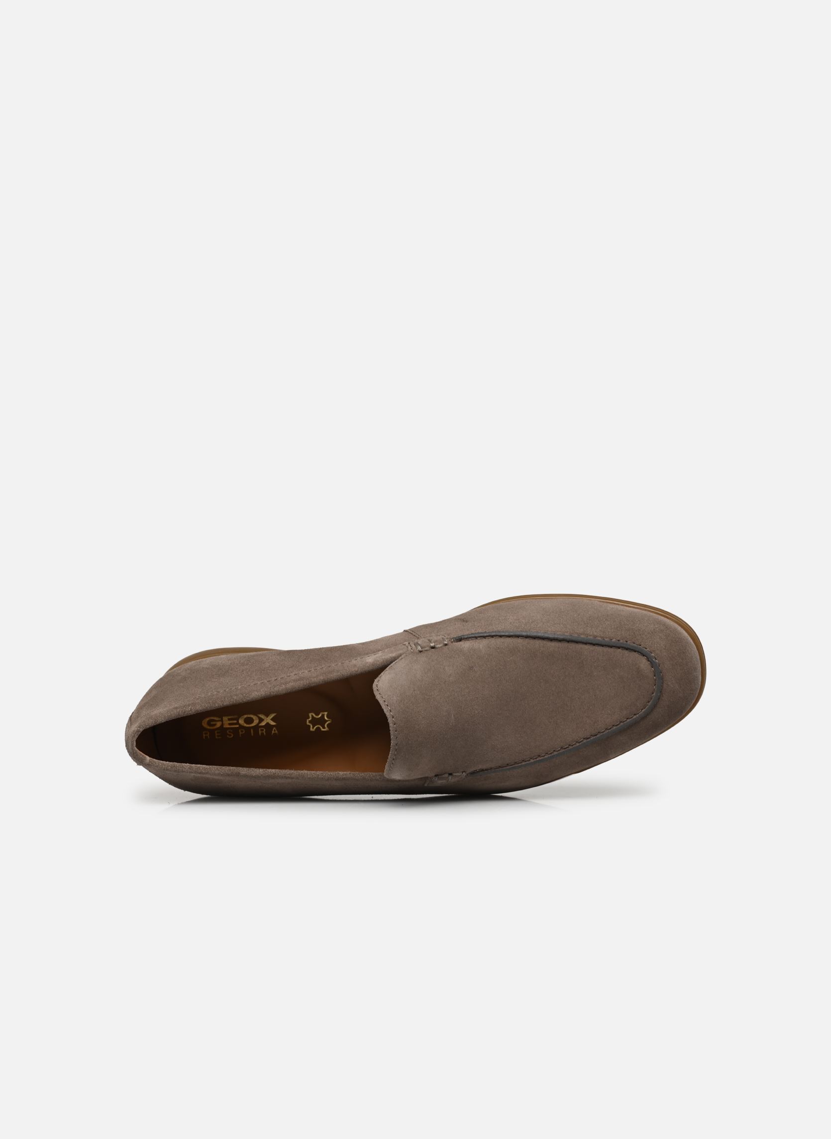 Mocassins U VENZONE homme beige Geox Mocassins U VENZONE homme beige Taupe