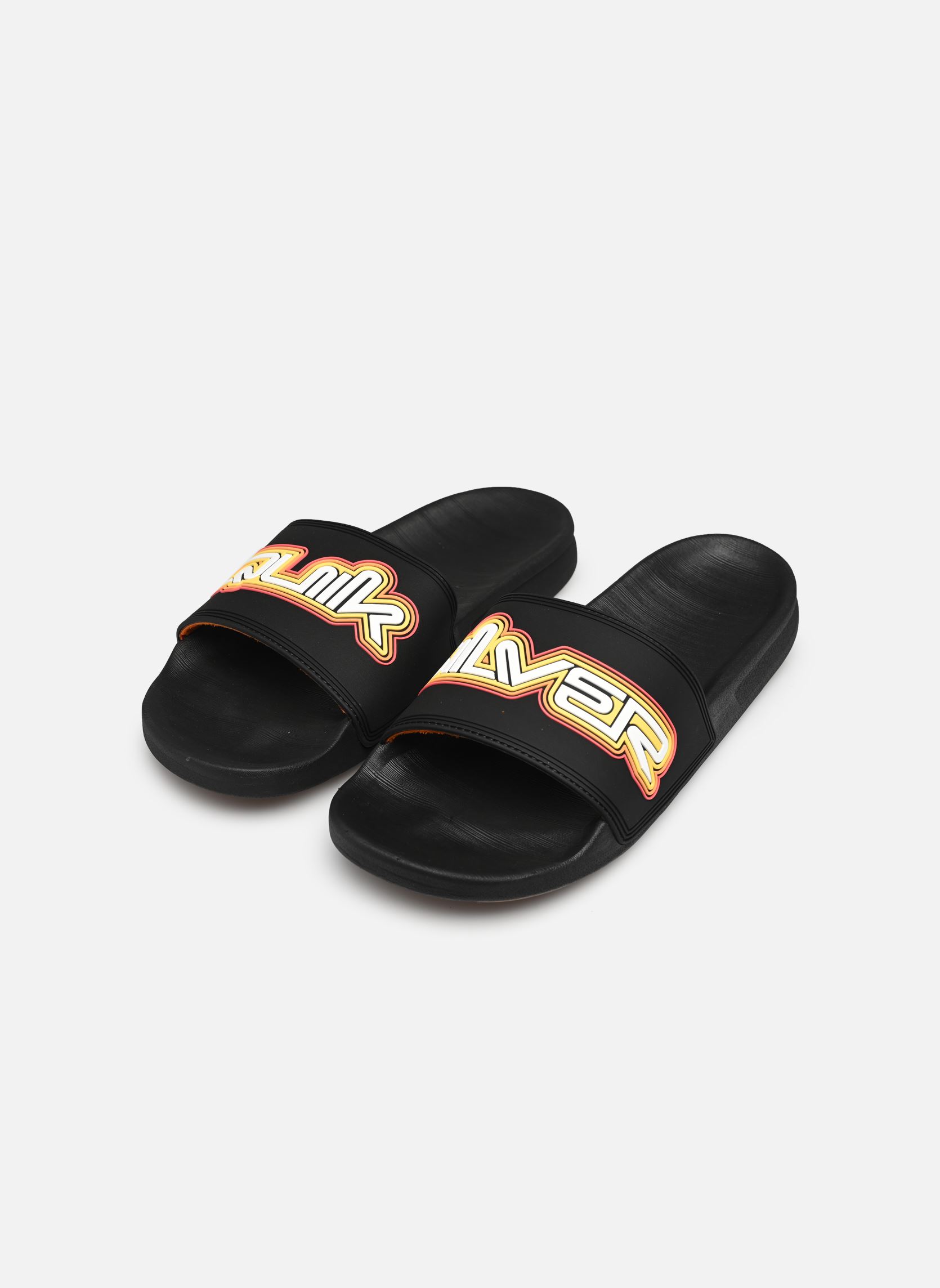 Pantoletten RIVI WORDMARK SLIDE II M herren schwarz Quiksilver Pantoletten RIVI WORDMARK SLIDE II M herren schwarz Black 2