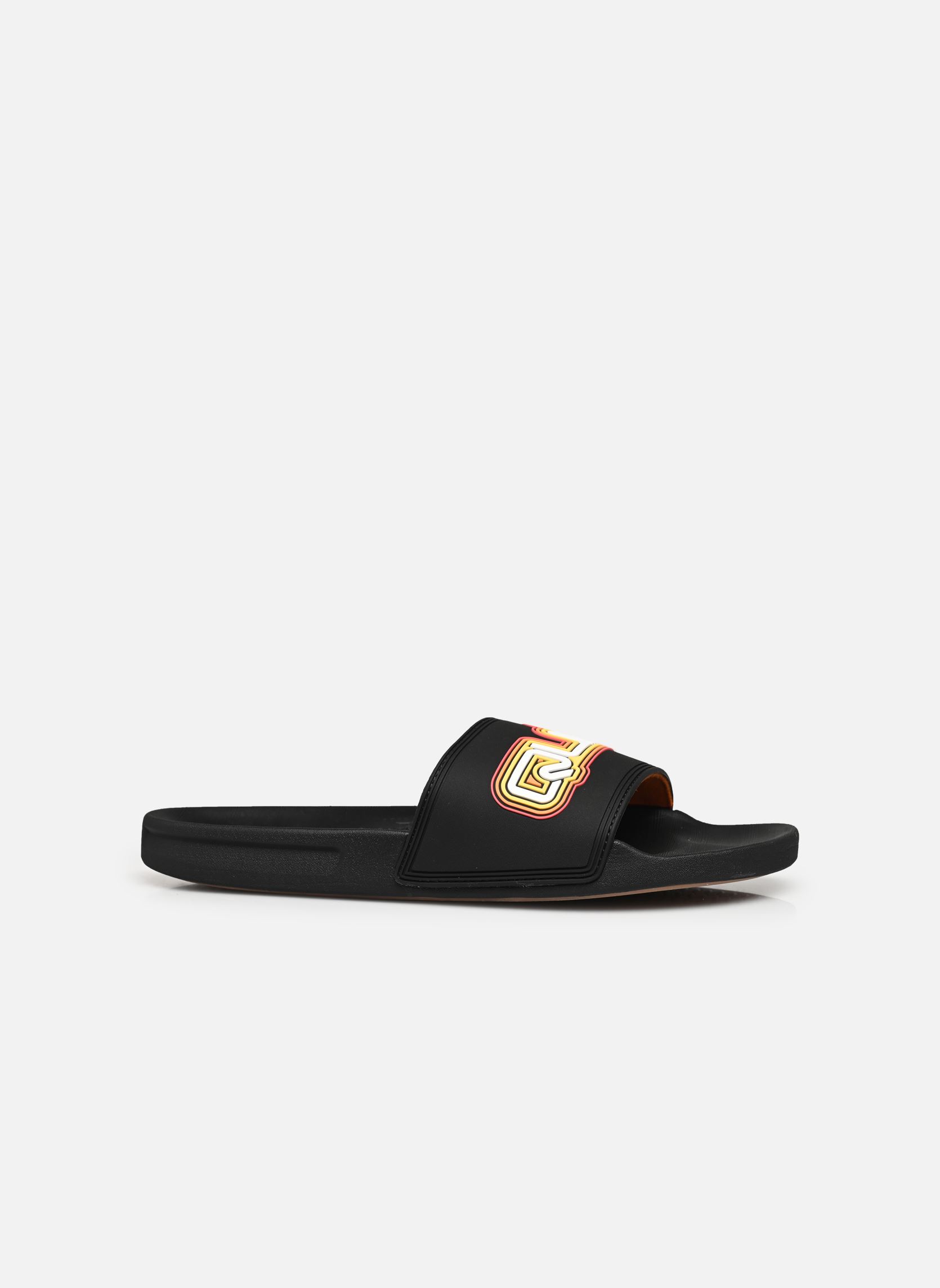 Pantoletten RIVI WORDMARK SLIDE II M herren schwarz Quiksilver Pantoletten RIVI WORDMARK SLIDE II M herren schwarz Black 2