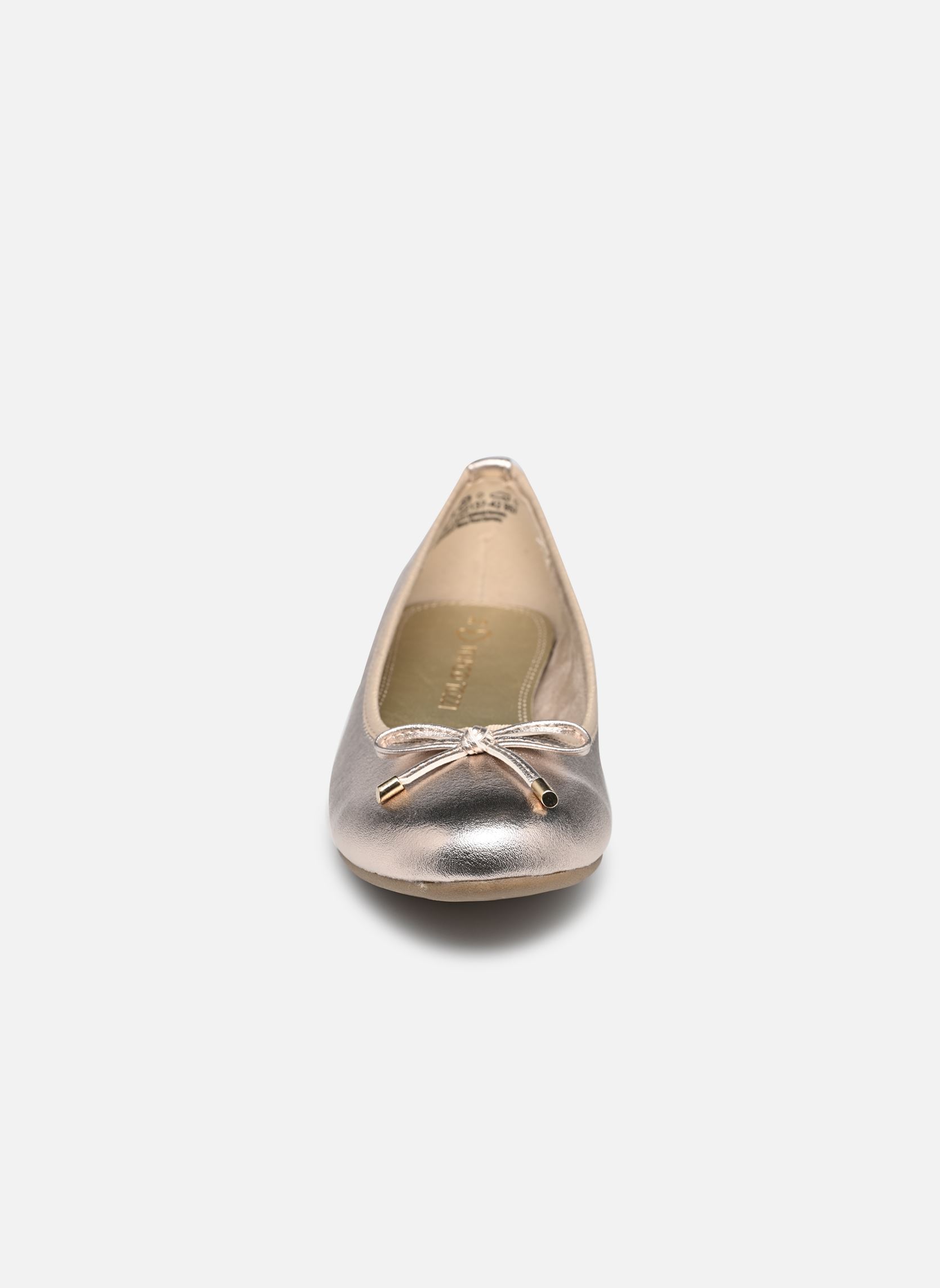 Ballerines classiques 22137-44 femme or et bronze Marco Tozzi Ballerines classiques 22137-44 femme or et bronze PLATINUM