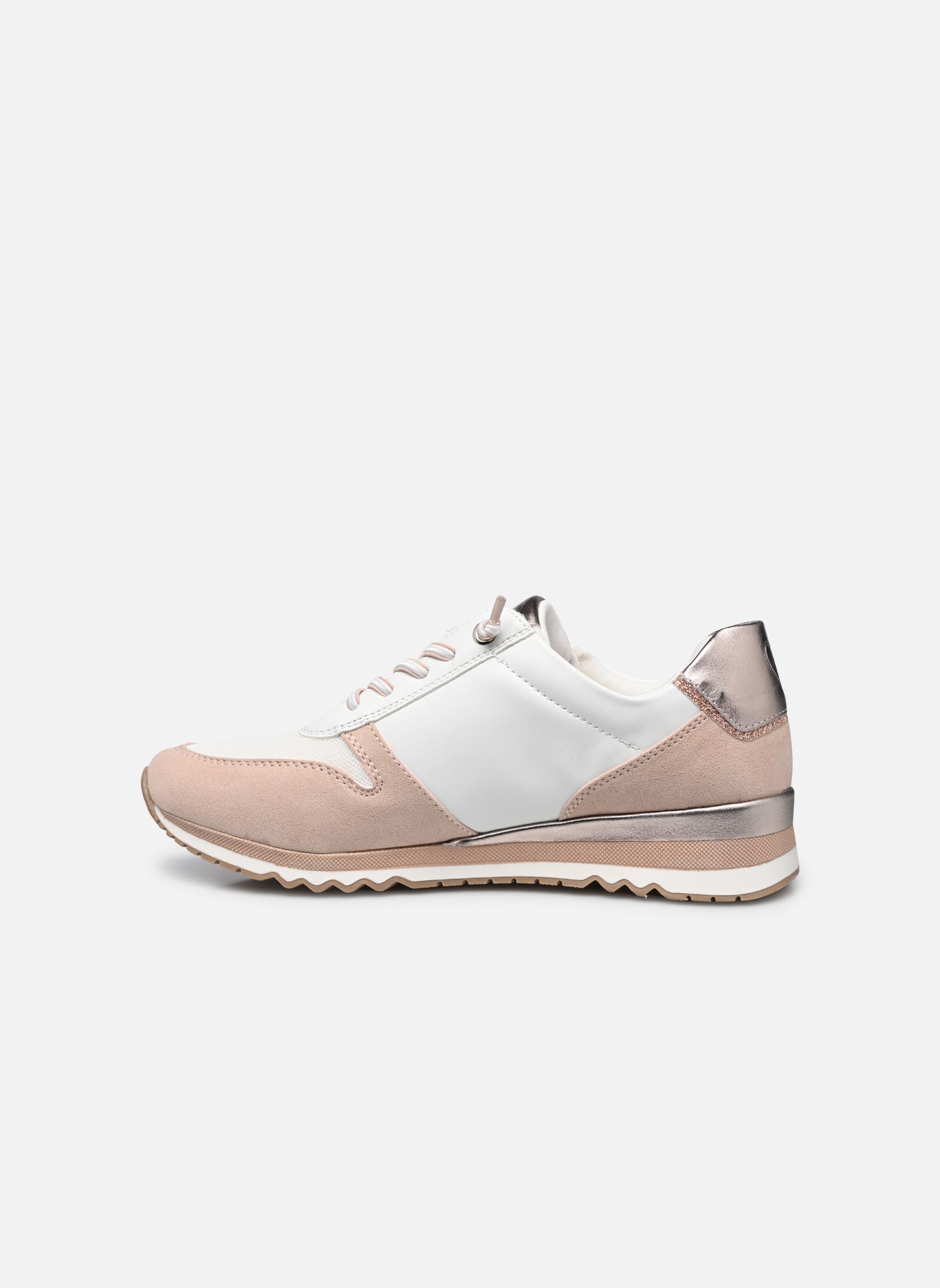 Baskets basses 23707-42 femme blanc Marco Tozzi Baskets basses 23707-42 femme blanc WHITE/POWDER