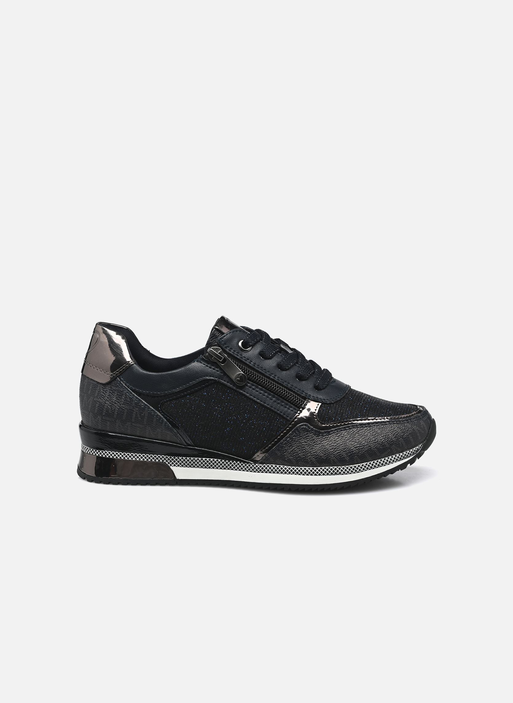 Niedrige Sneaker 23713-41 damen blau Marco Tozzi Niedrige Sneaker 23713-41 damen blau NAVY COMB