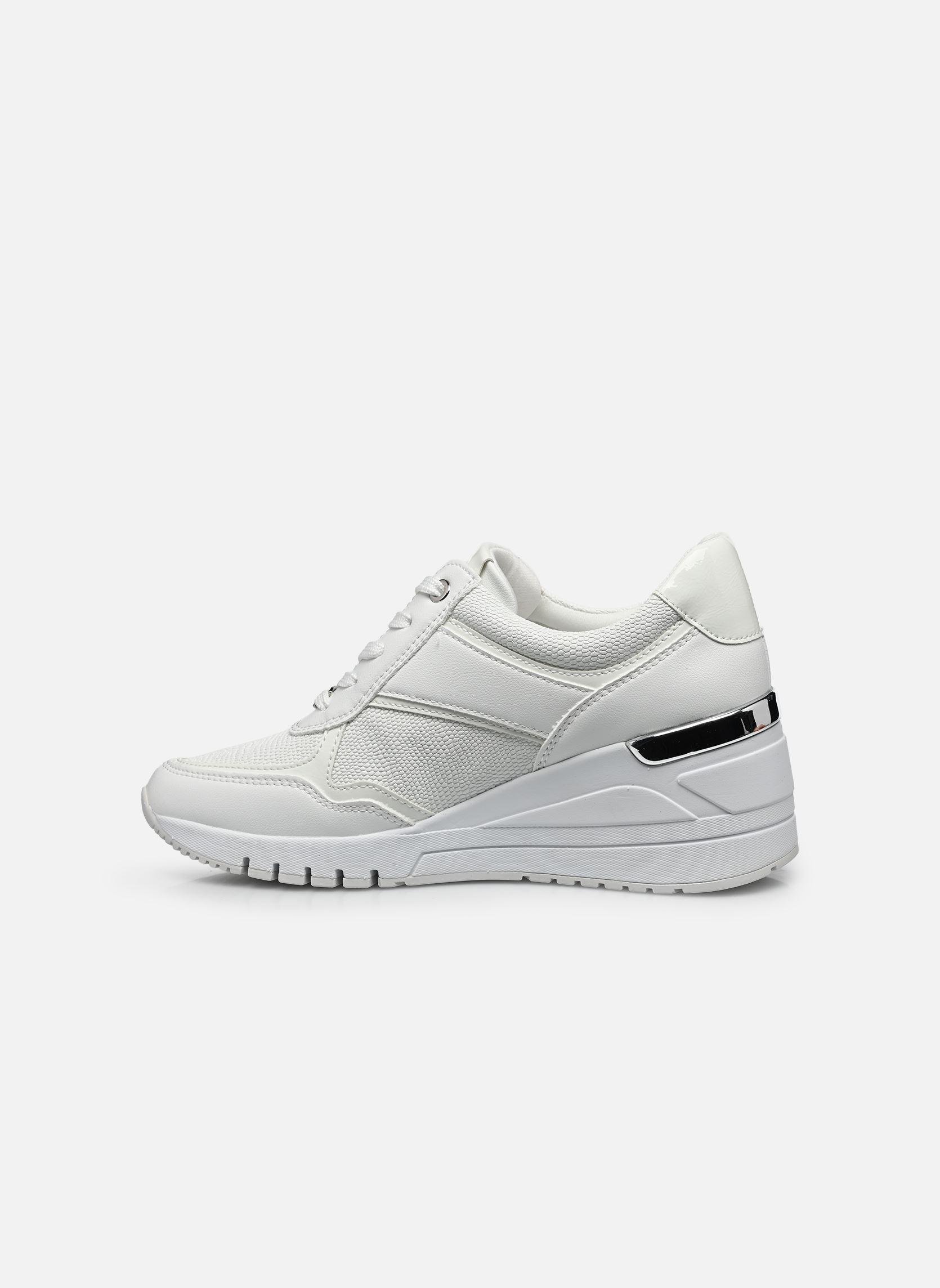 Baskets compensées 23743-42 femme blanc Marco Tozzi Baskets compensées 23743-42 femme blanc WHITE