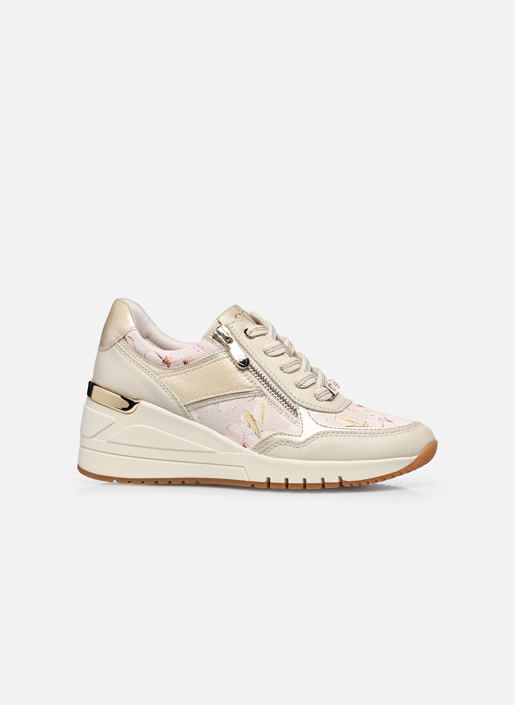 Baskets compensées 23743-42 femme beige Marco Tozzi Baskets compensées 23743-42 femme beige CREAM COMB