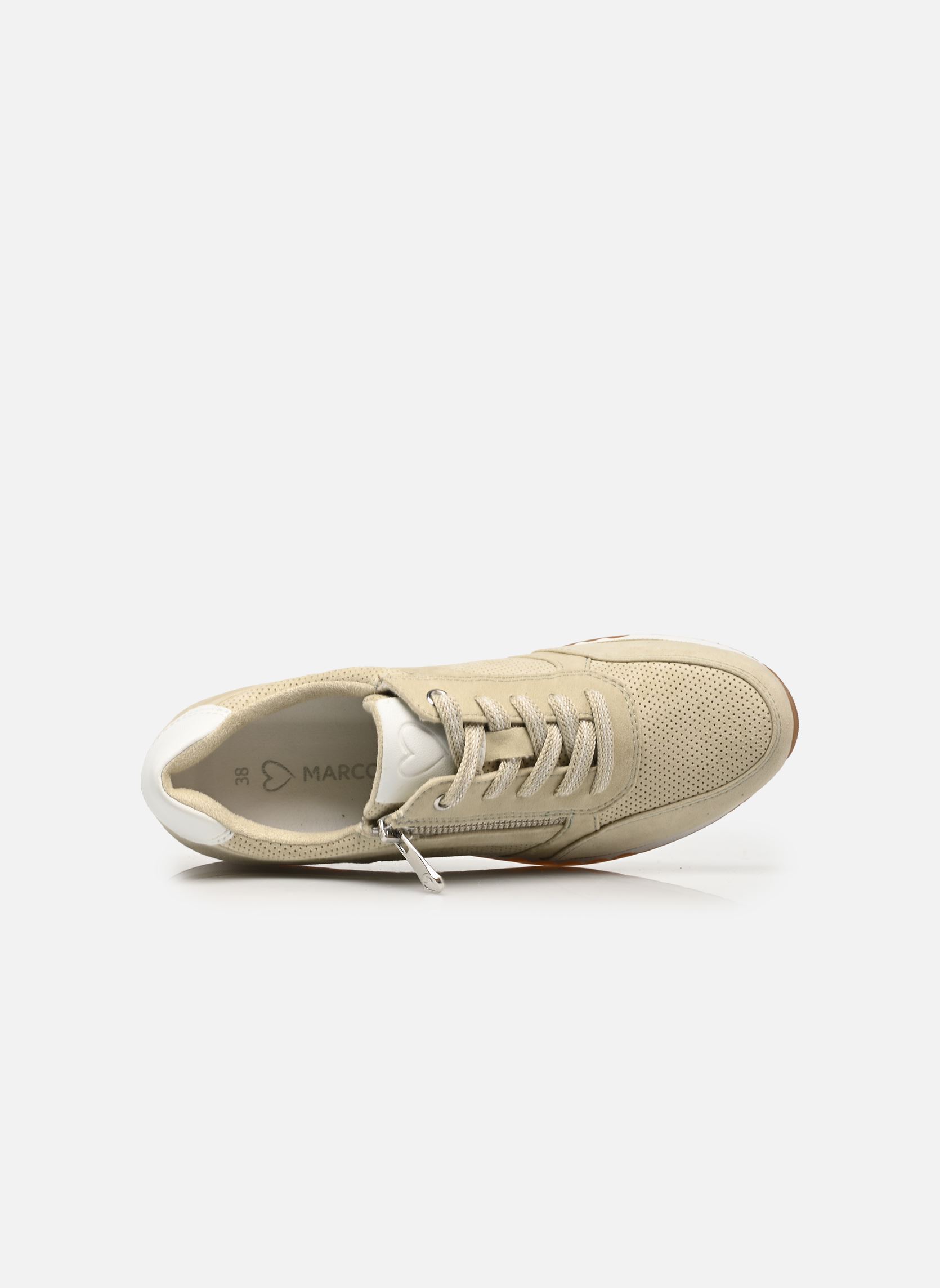 Baskets basses 23781-41 femme vert Marco Tozzi Baskets basses 23781-41 femme vert MATCHA COMB