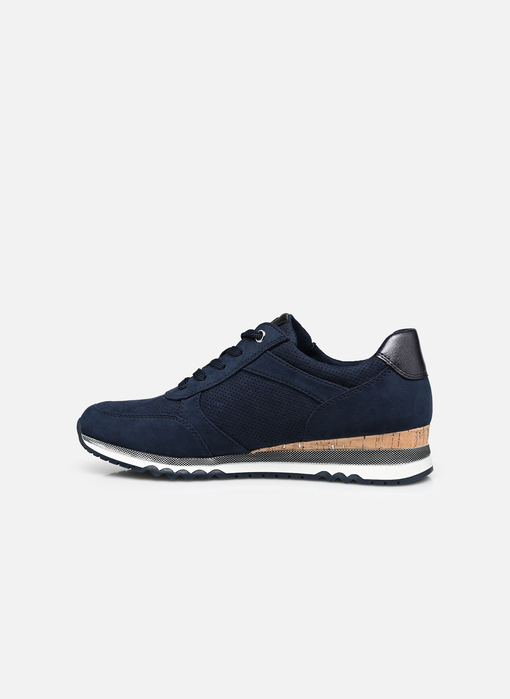 Baskets basses 23781-41 femme bleu Marco Tozzi Baskets basses 23781-41 femme bleu NAVY COMB N