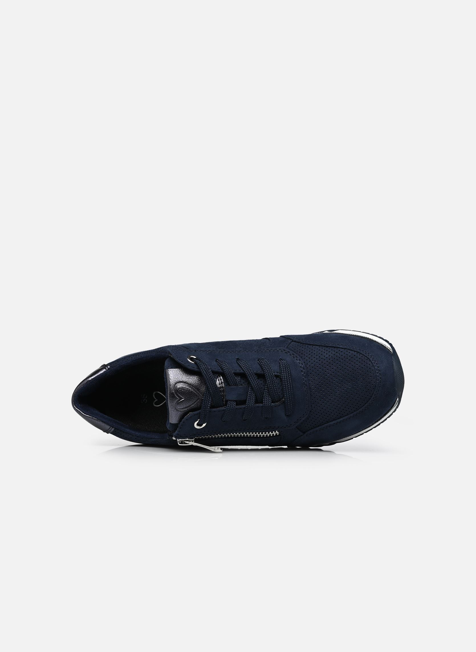 Baskets basses 23781-41 femme bleu Marco Tozzi Baskets basses 23781-41 femme bleu NAVY COMB N