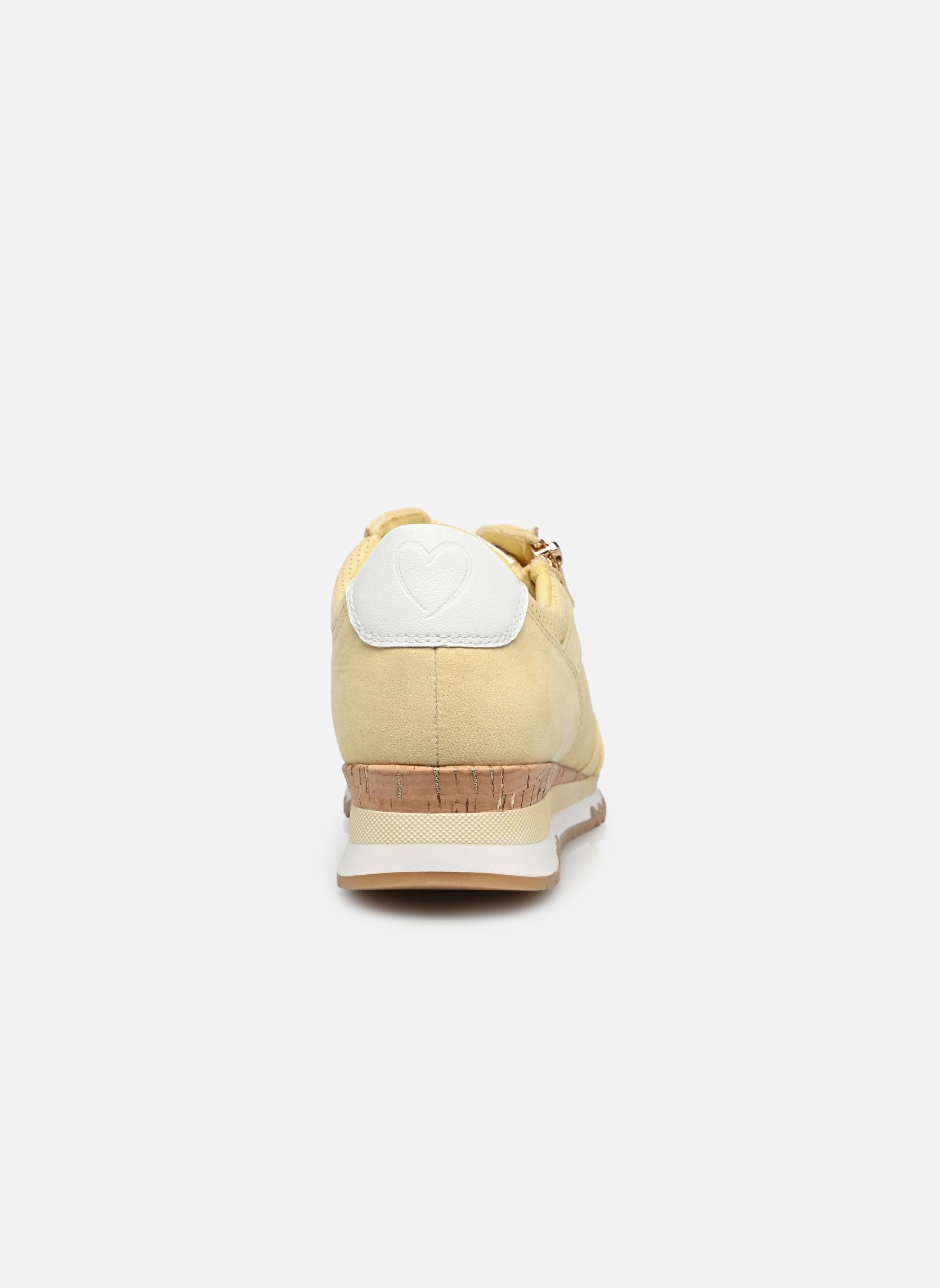 Niedrige Sneaker 23781-41 damen gelb Marco Tozzi Niedrige Sneaker 23781-41 damen gelb VANILLA COMB