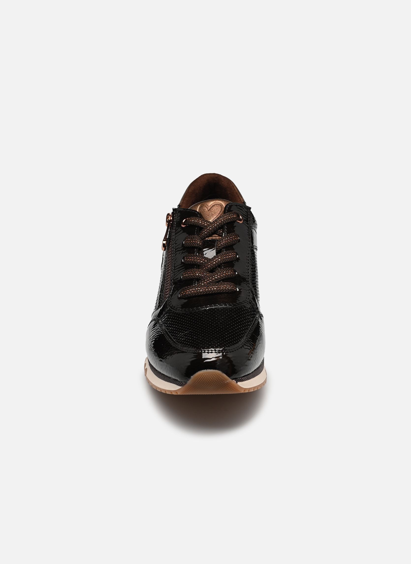 Baskets basses 23782-41 femme marron Marco Tozzi Baskets basses 23782-41 femme marron MOCCA PATENT