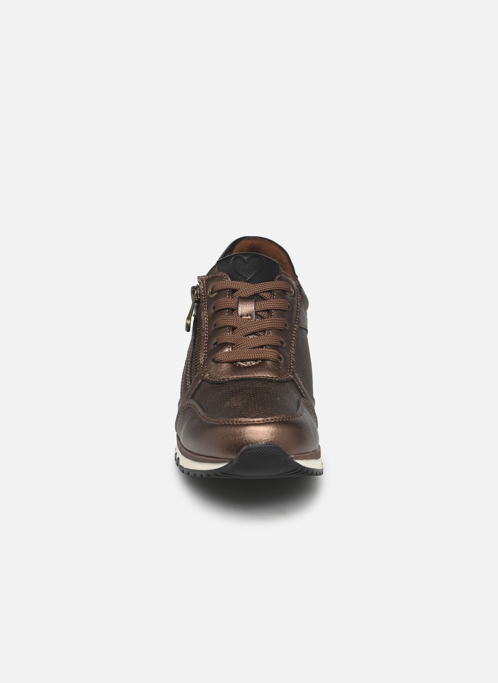 Baskets basses 23782-41 femme or et bronze Marco Tozzi Baskets basses 23782-41 femme or et bronze Bronce