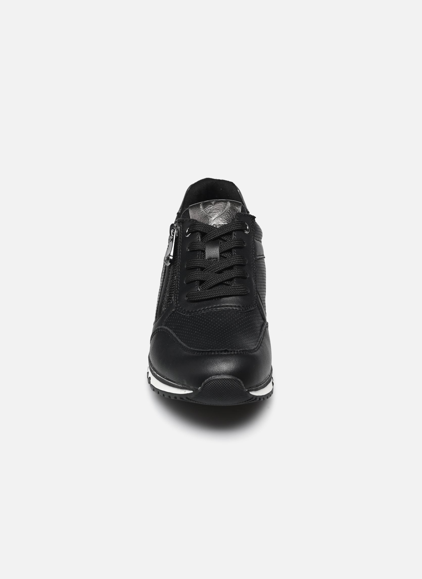 Lage sneakers 23782-41 dames zwart Marco Tozzi Lage sneakers 23782-41 dames zwart BLACK/GUN MTL N