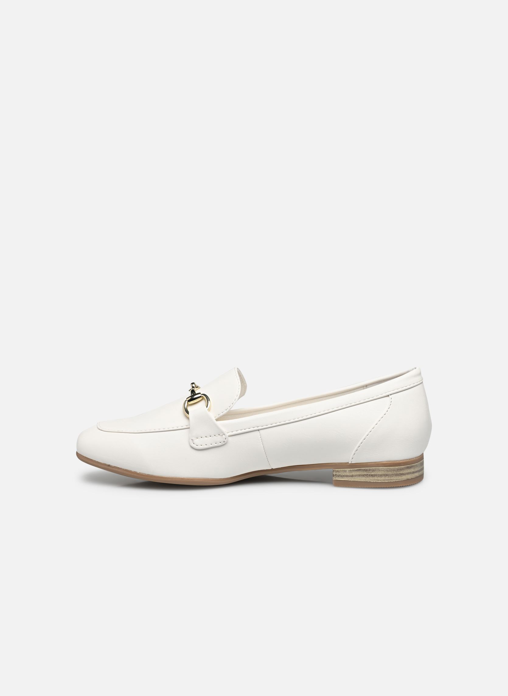 Mocassins 24213-41 dames wit Marco Tozzi Mocassins 24213-41 dames wit WHITE/GOLD