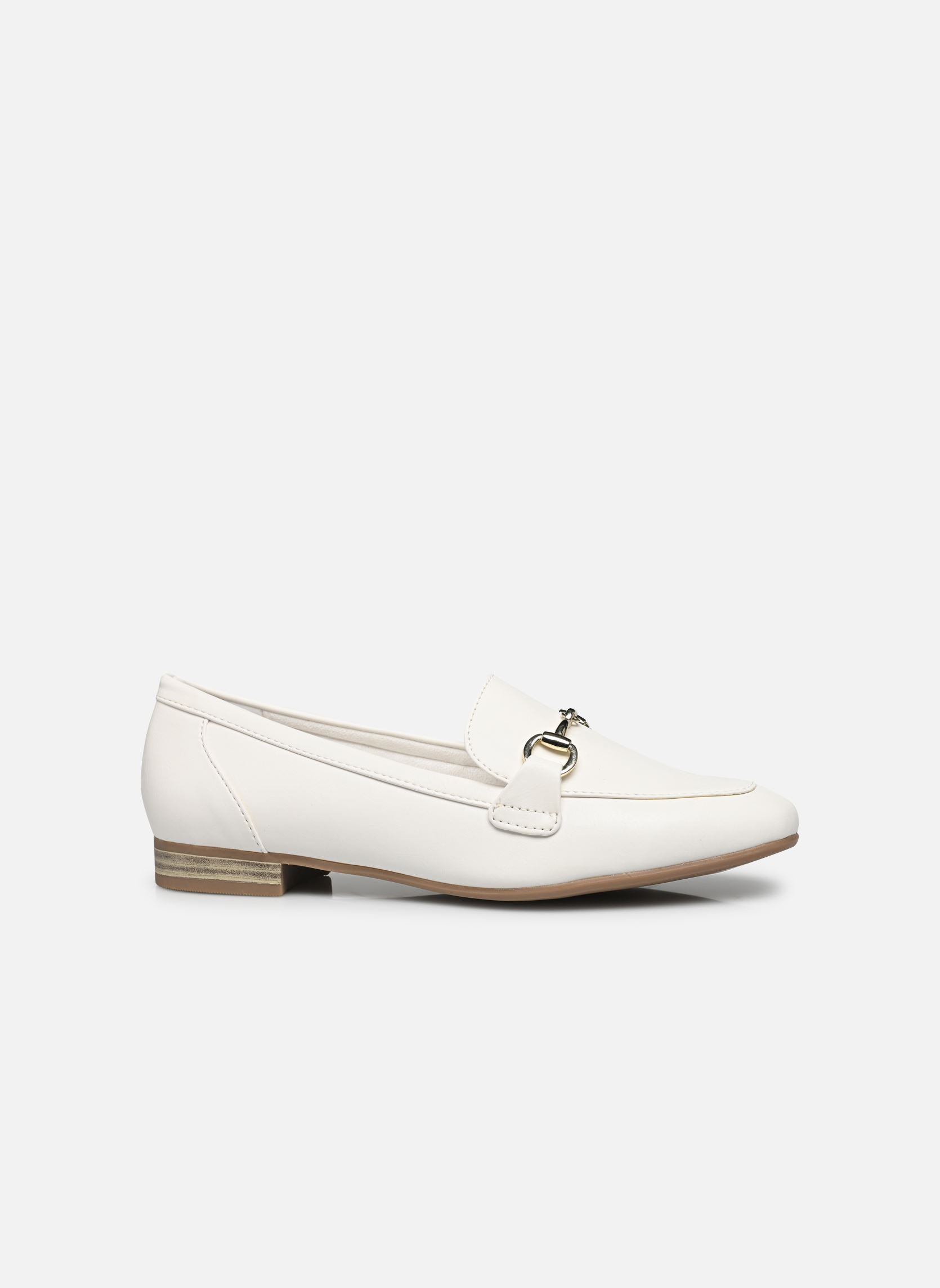Mocassins 24213-41 dames wit Marco Tozzi Mocassins 24213-41 dames wit WHITE/GOLD