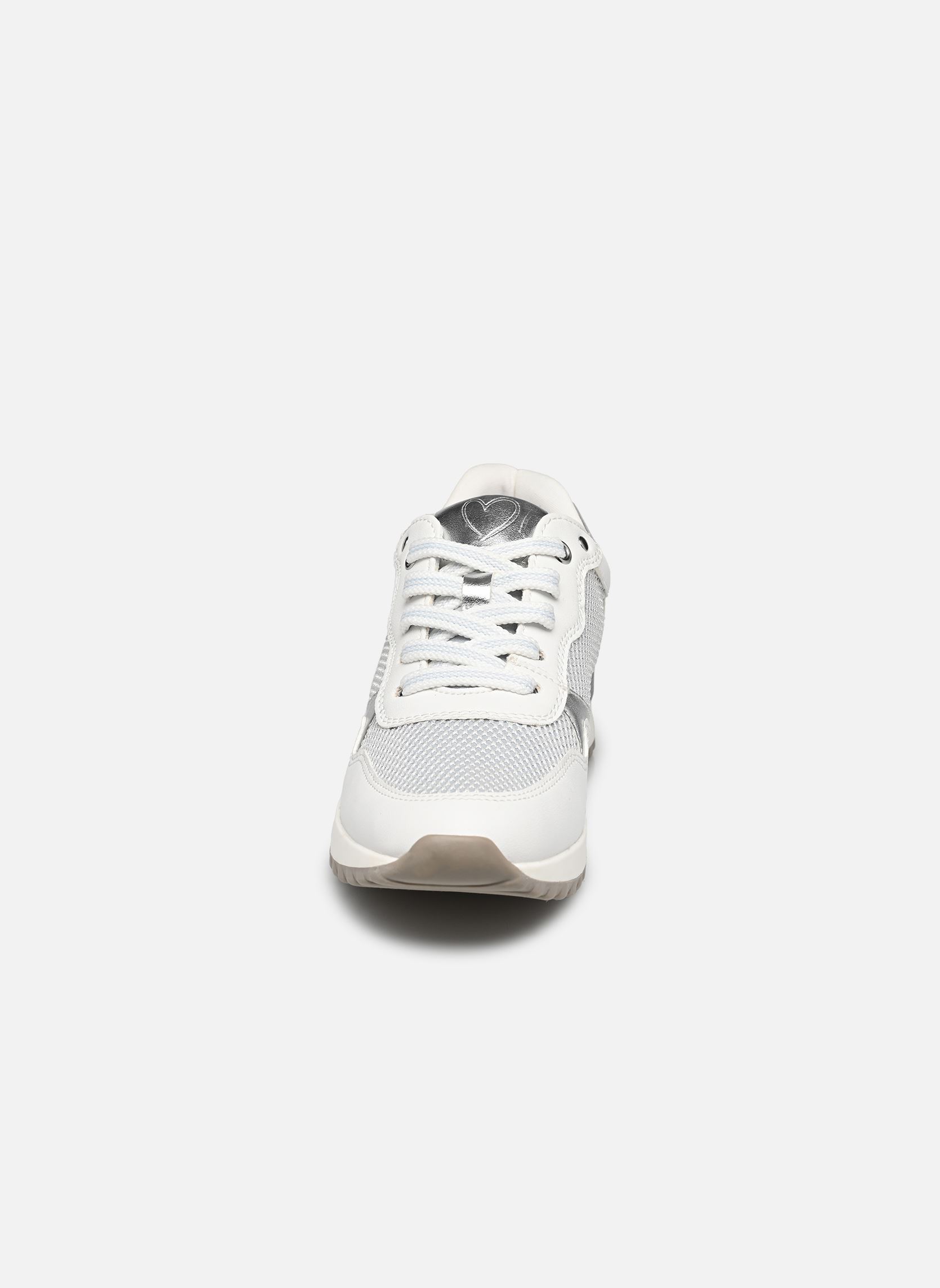 Baskets basses 23714-42 femme blanc Marco Tozzi Baskets basses 23714-42 femme blanc WHITE/LT.BLUE