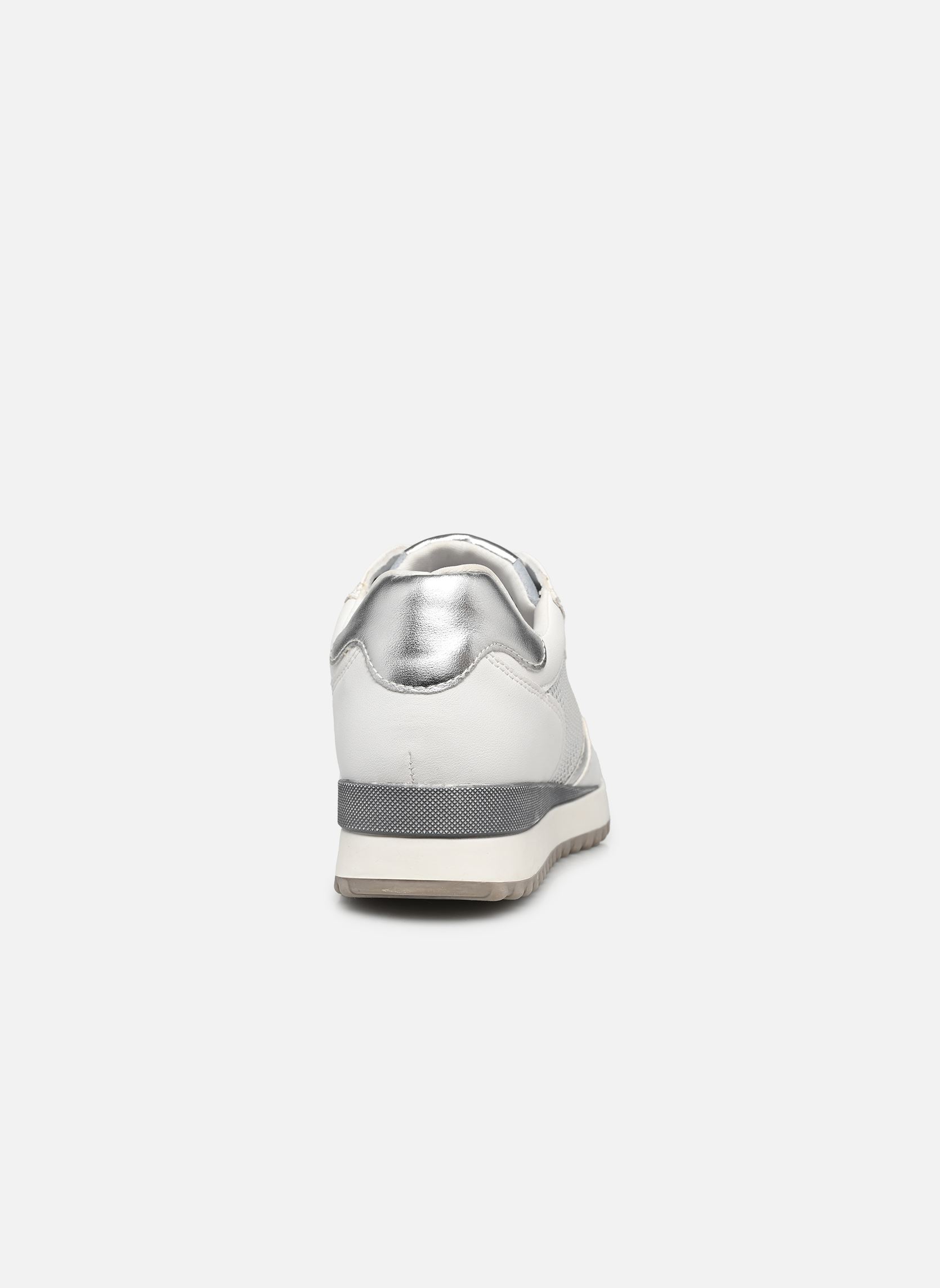 Baskets basses 23714-42 femme blanc Marco Tozzi Baskets basses 23714-42 femme blanc WHITE/LT.BLUE