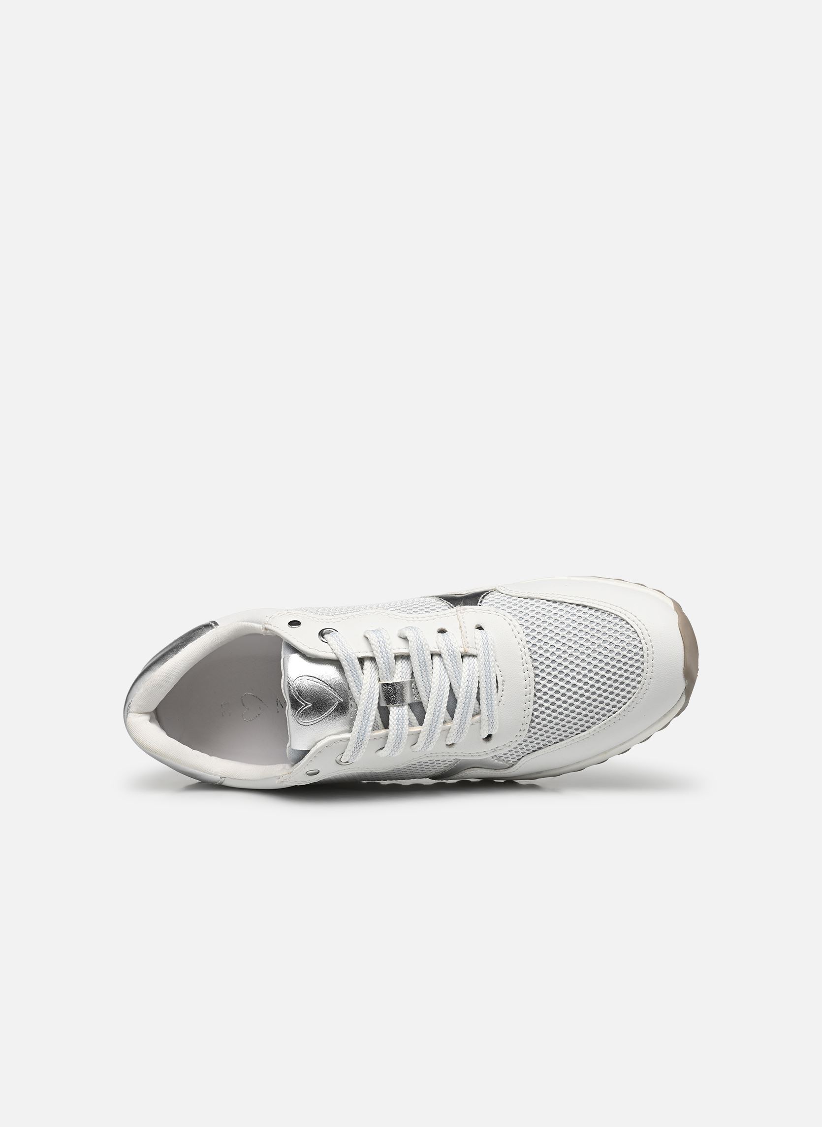 Baskets basses 23714-42 femme blanc Marco Tozzi Baskets basses 23714-42 femme blanc WHITE/LT.BLUE