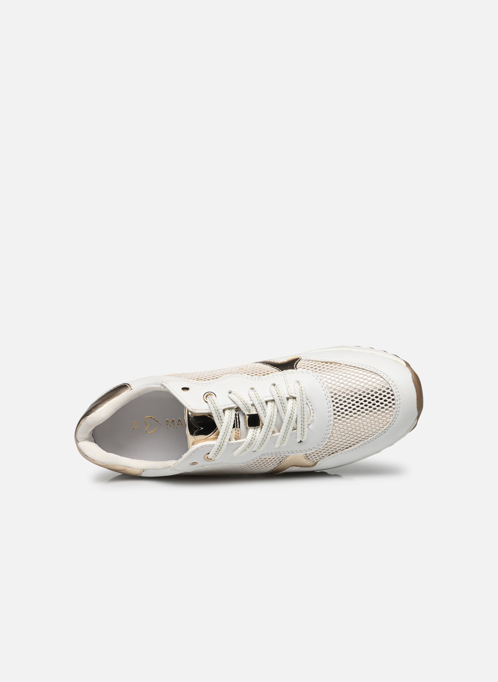 Baskets basses 23714-42 femme blanc Marco Tozzi Baskets basses 23714-42 femme blanc WHITE COMB