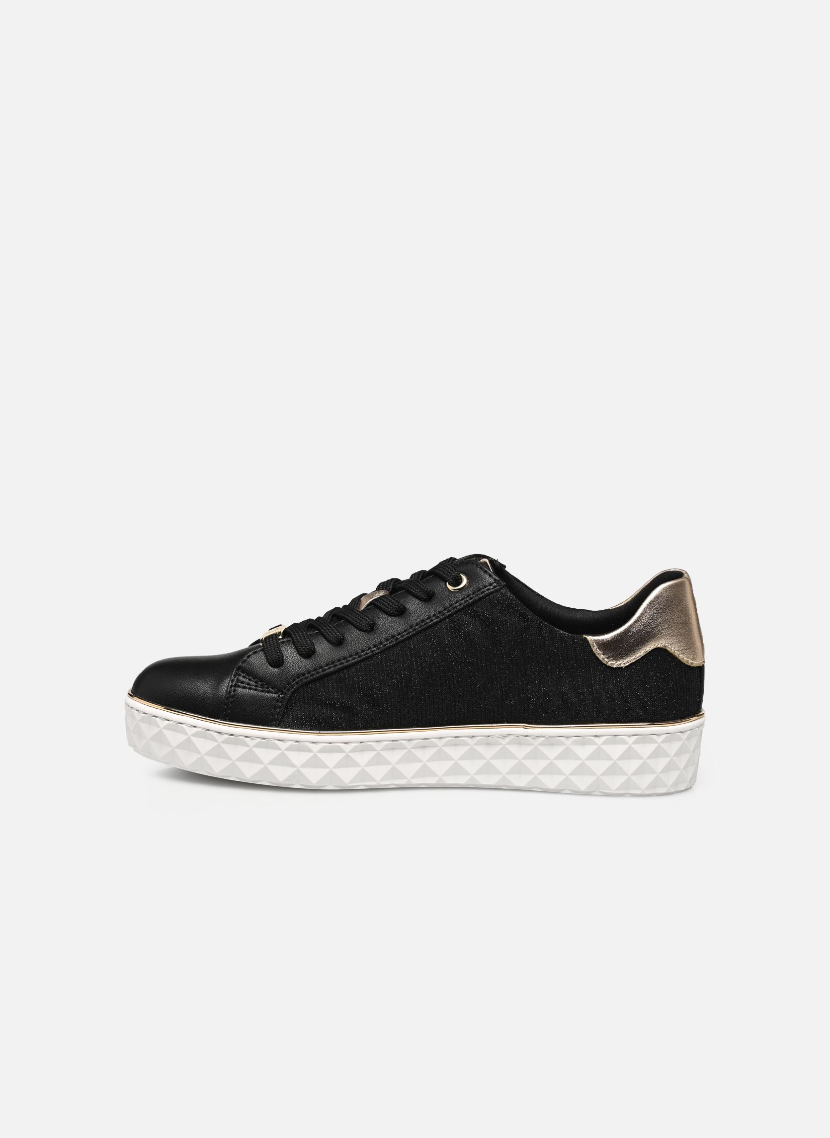 Niedrige Sneaker 23719-42 damen schwarz Marco Tozzi Niedrige Sneaker 23719-42 damen schwarz BLACK COMB