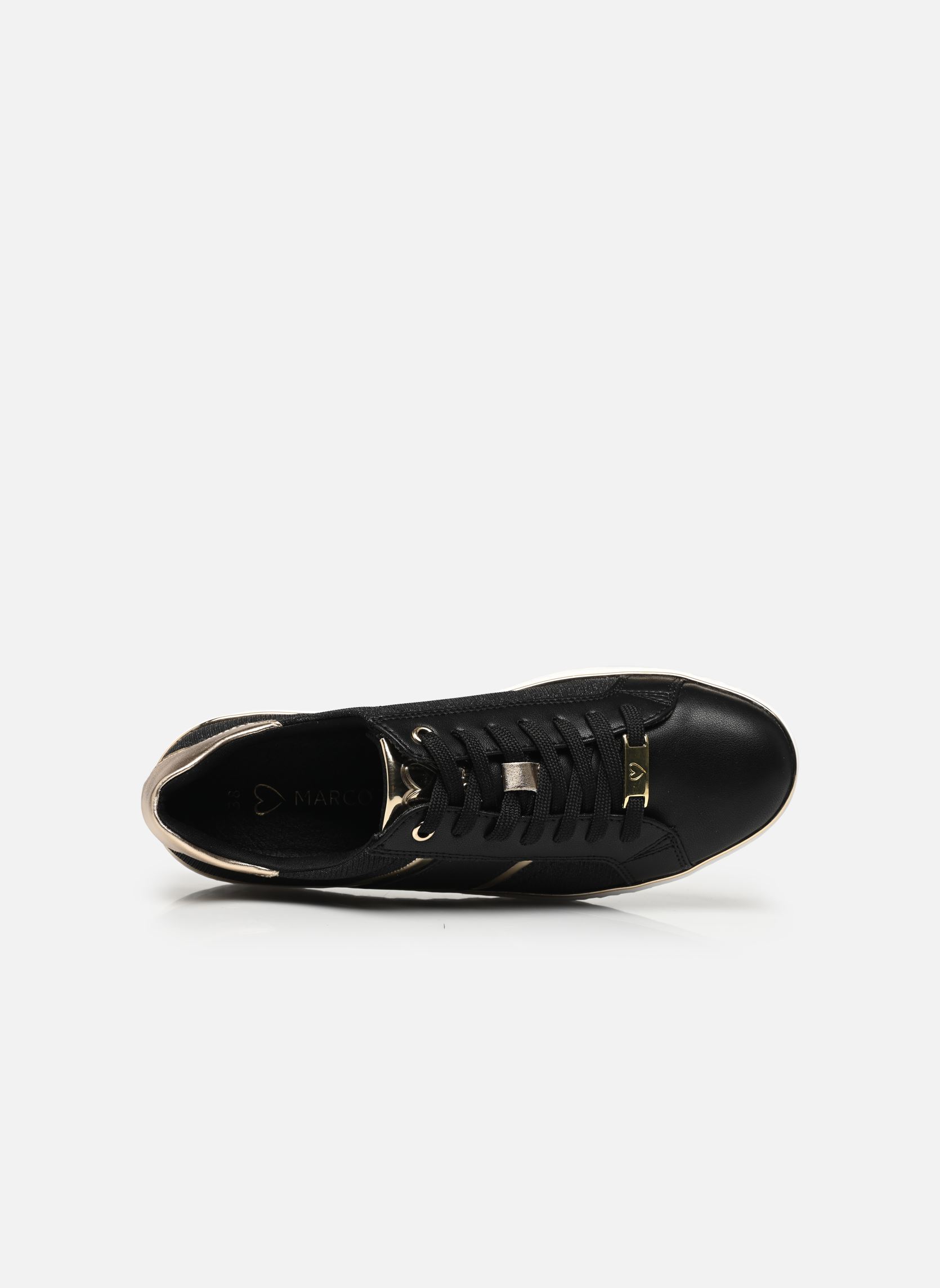 Niedrige Sneaker 23719-42 damen schwarz Marco Tozzi Niedrige Sneaker 23719-42 damen schwarz BLACK COMB