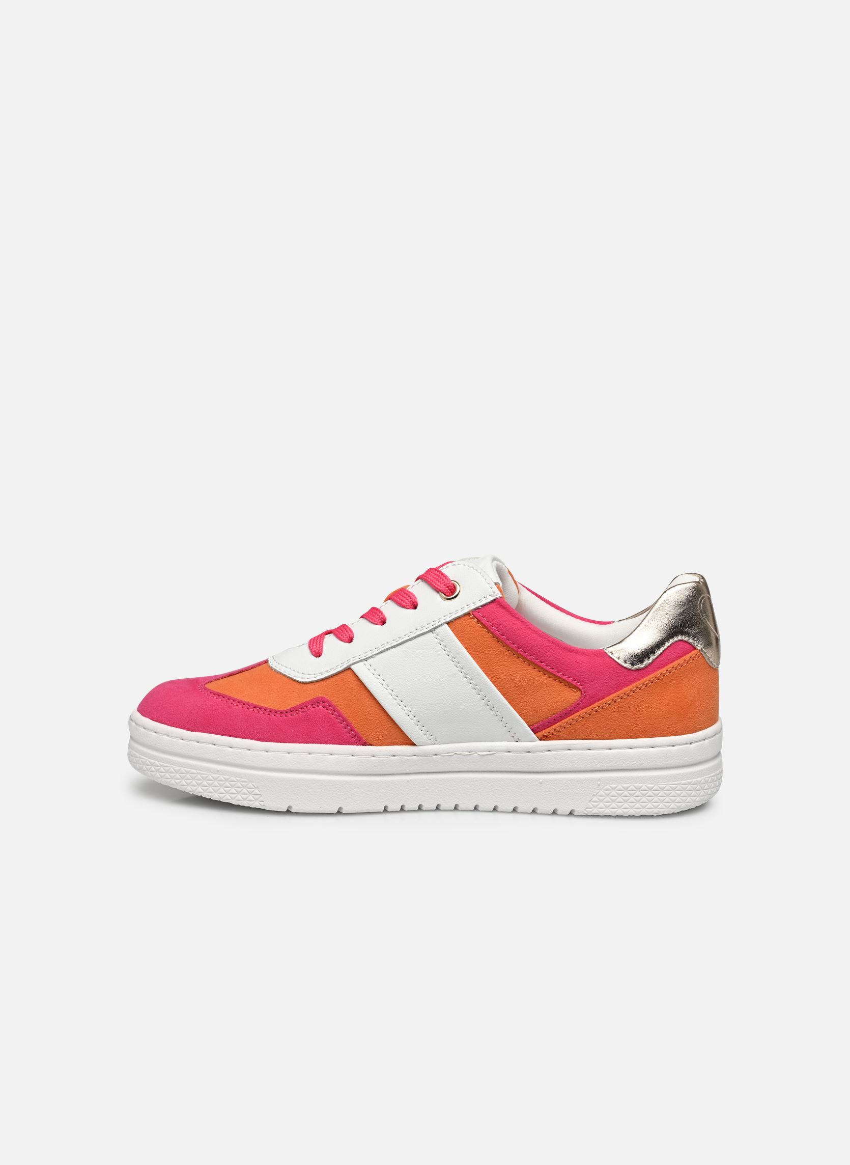 Baskets basses 23746-42 femme multicolore Marco Tozzi Baskets basses 23746-42 femme multicolore WHITE/PINK