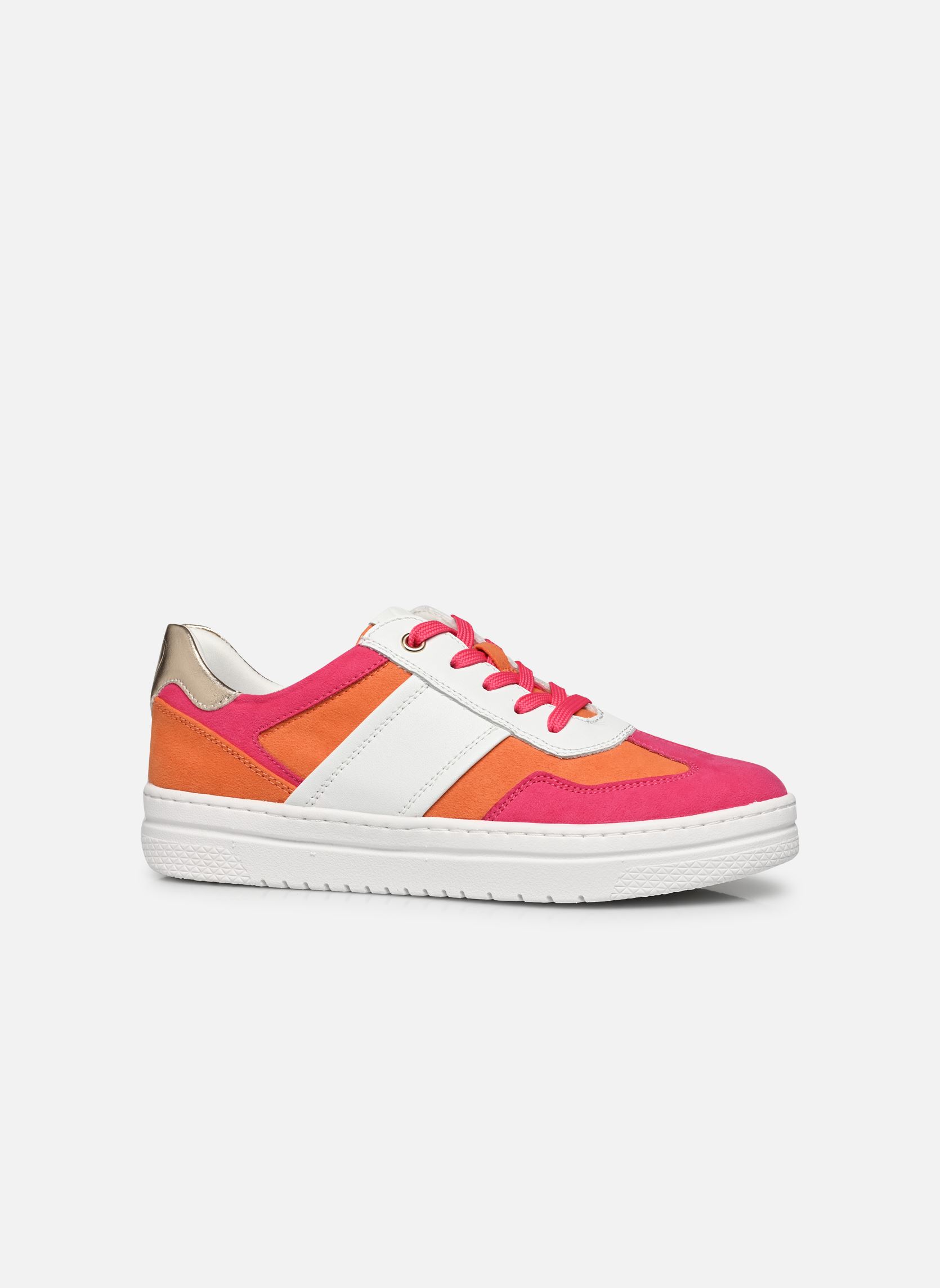 Baskets basses 23746-42 femme multicolore Marco Tozzi Baskets basses 23746-42 femme multicolore WHITE/PINK