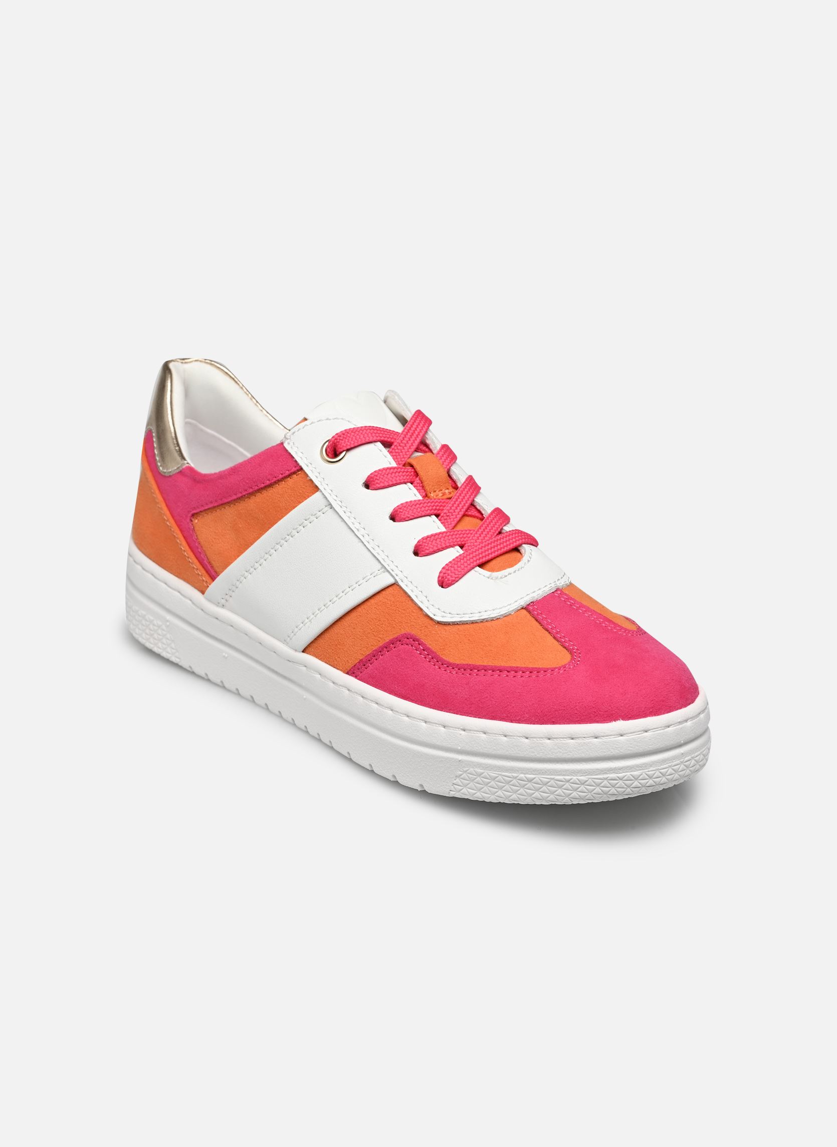 Baskets basses 23746-42 femme multicolore Marco Tozzi Baskets basses 23746-42 femme multicolore WHITE/PINK