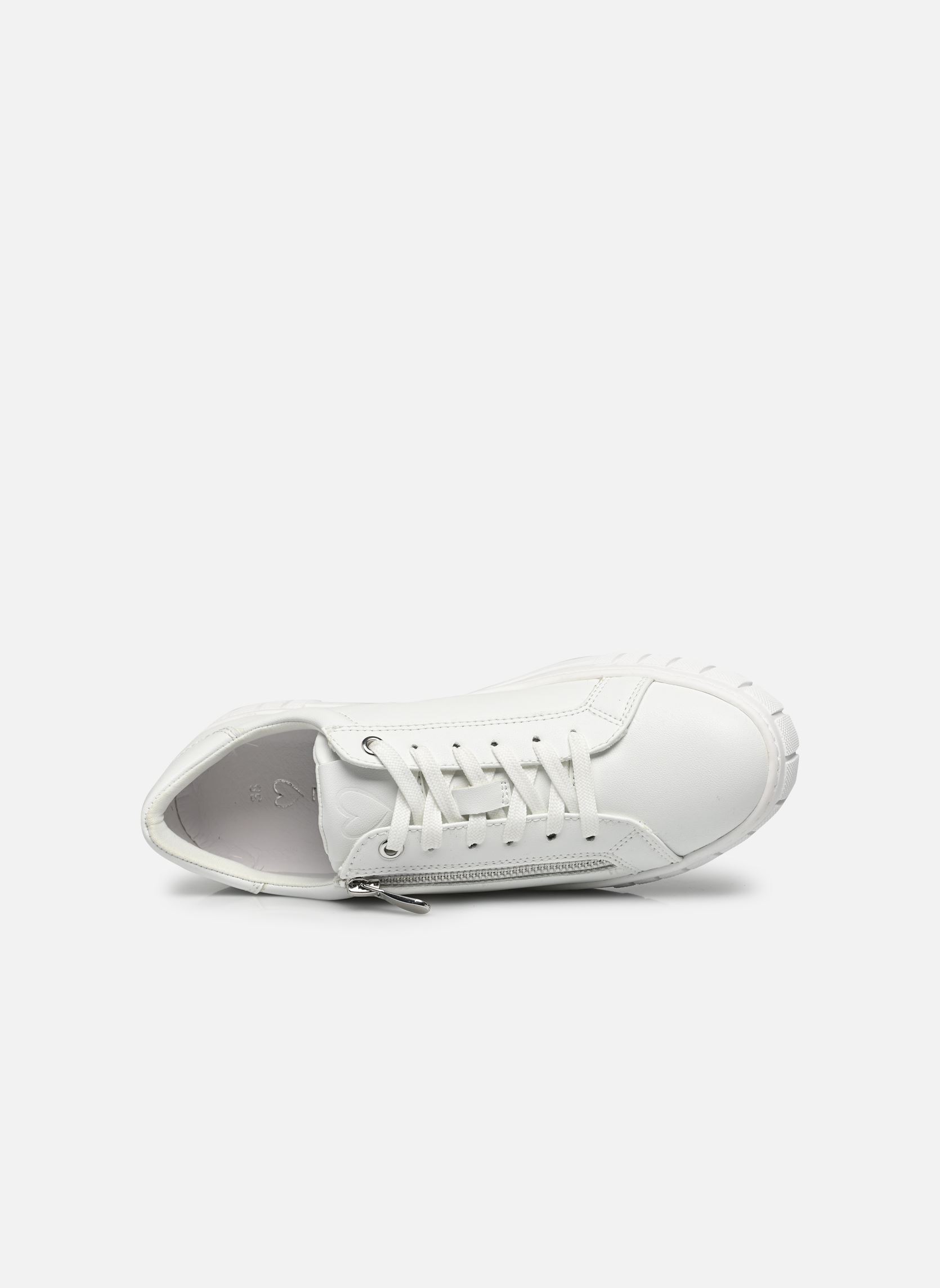 Lage sneakers 23764-41 dames wit Marco Tozzi Lage sneakers 23764-41 dames wit WHITE