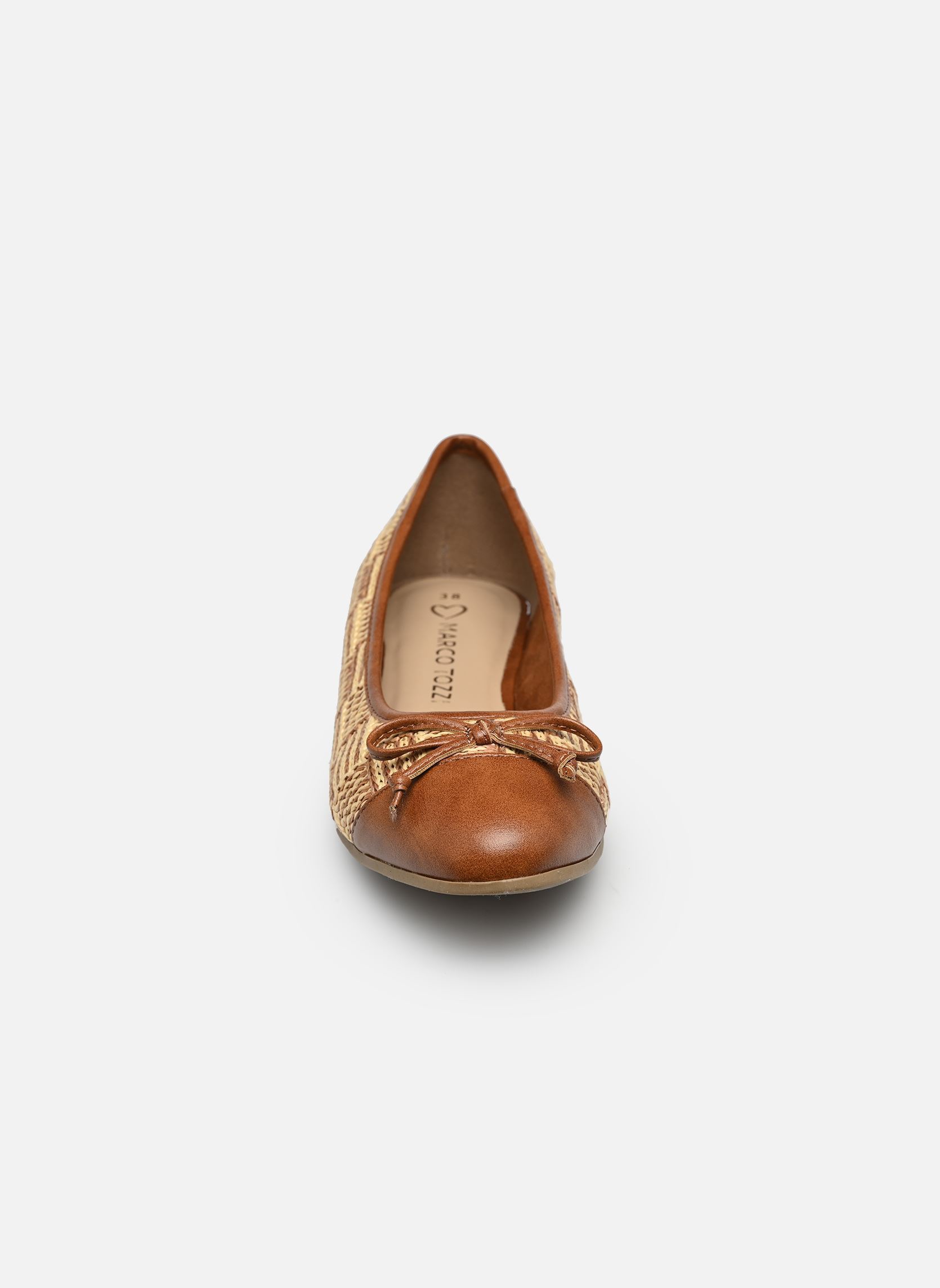 Ballerines classiques 22103-42 femme marron Marco Tozzi Ballerines classiques 22103-42 femme marron COGNAC COMB