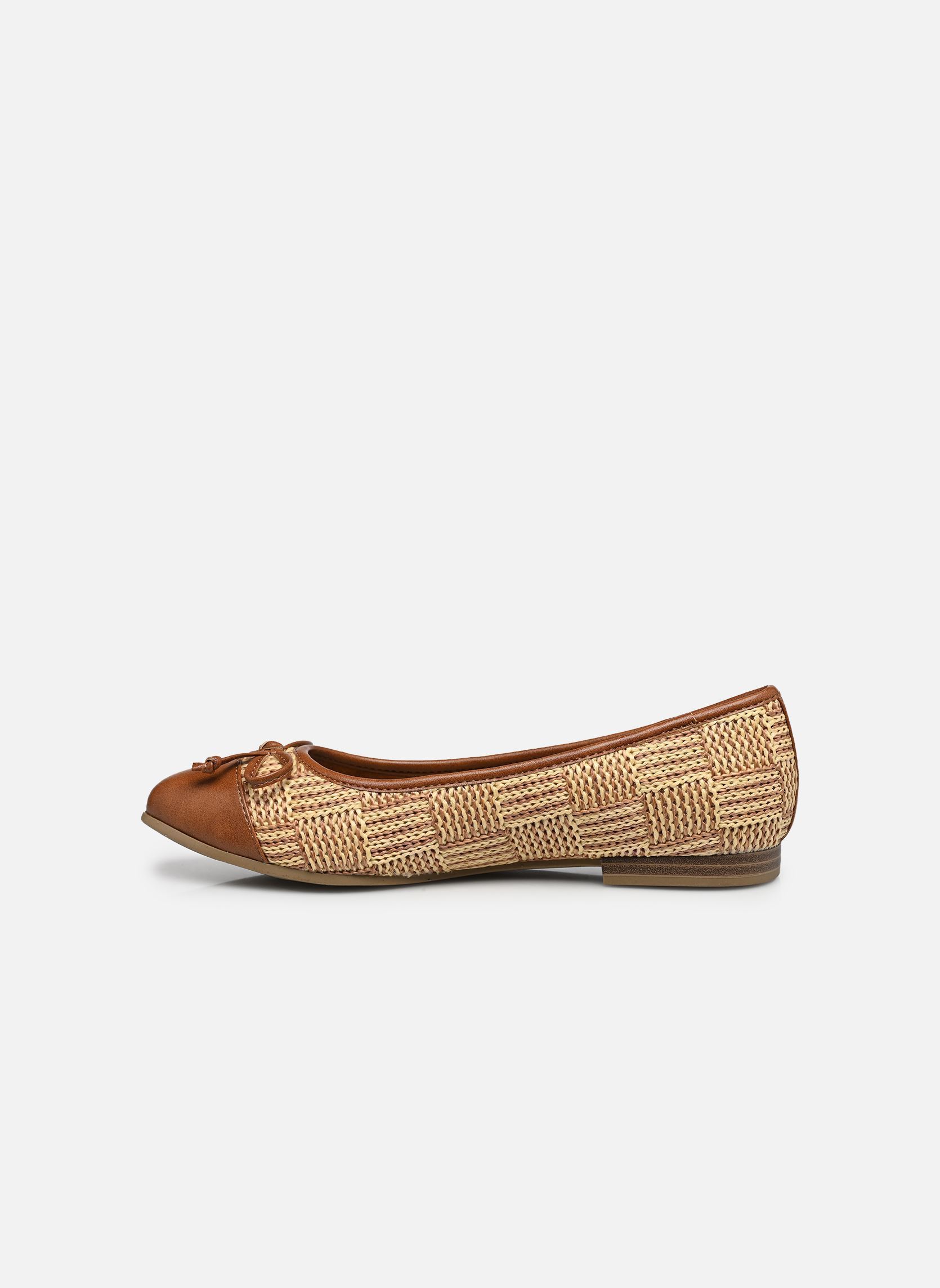 Ballerines classiques 22103-42 femme marron Marco Tozzi Ballerines classiques 22103-42 femme marron COGNAC COMB