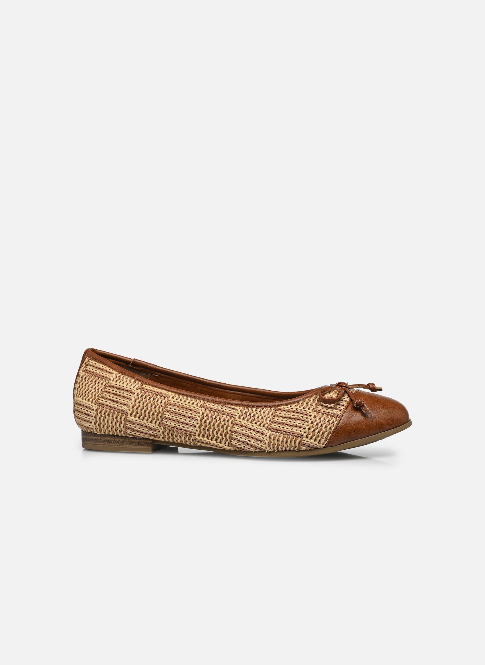 Ballerines classiques 22103-42 femme marron Marco Tozzi Ballerines classiques 22103-42 femme marron COGNAC COMB