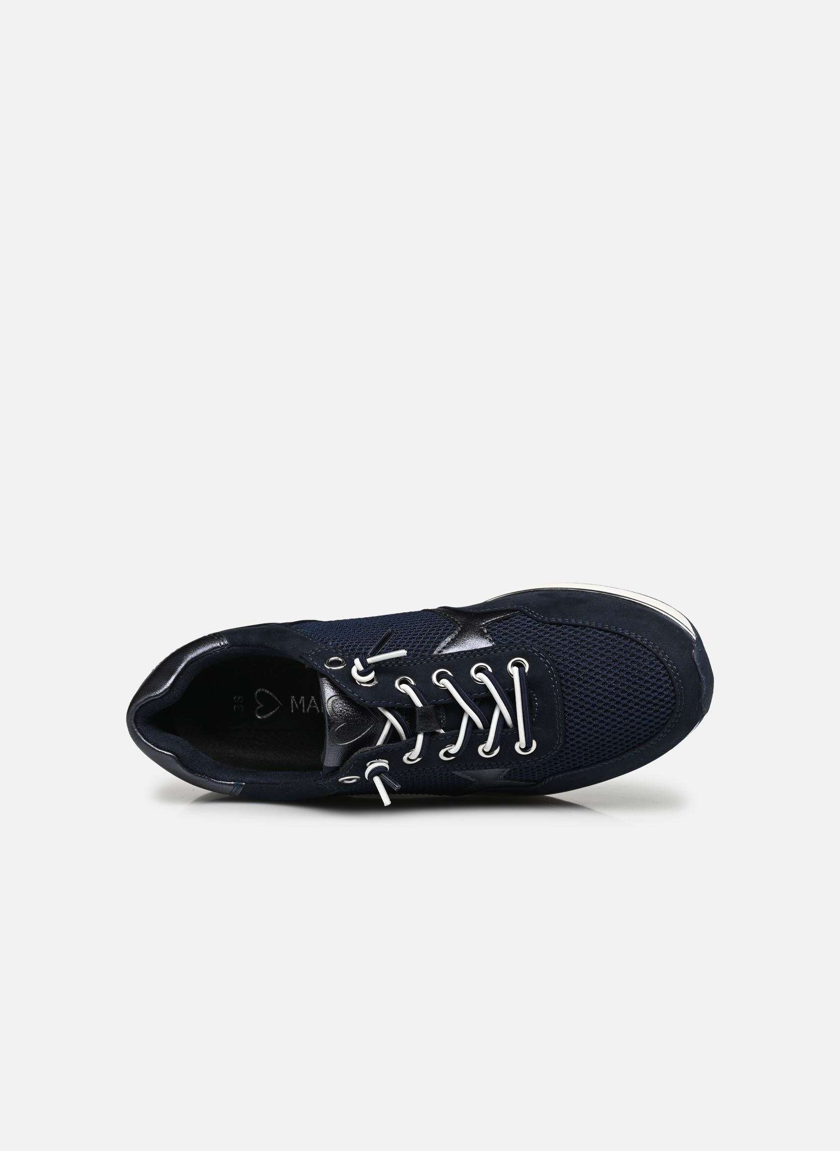 Niedrige Sneaker 23731-42 damen blau Marco Tozzi Niedrige Sneaker 23731-42 damen blau NAVY COMB
