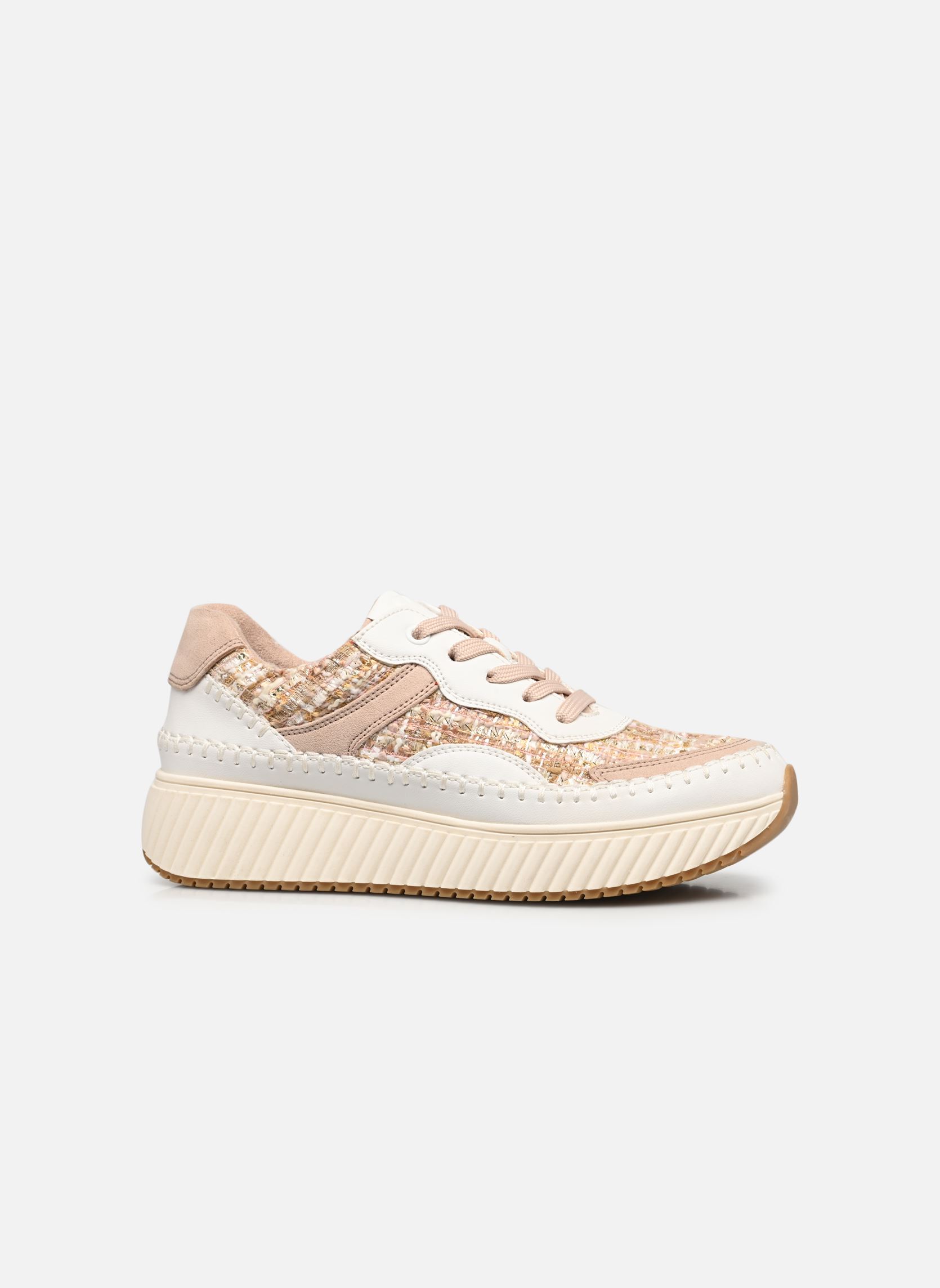 Baskets basses 23733-42 femme blanc Marco Tozzi Baskets basses 23733-42 femme blanc WHITE/POWDER