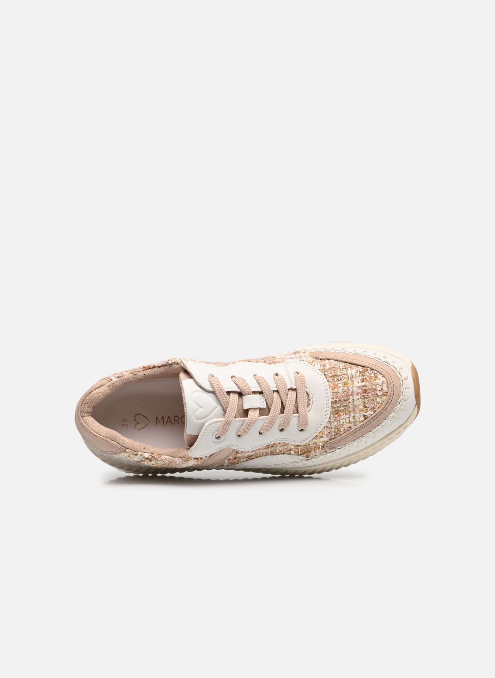 Baskets basses 23733-42 femme blanc Marco Tozzi Baskets basses 23733-42 femme blanc WHITE/POWDER