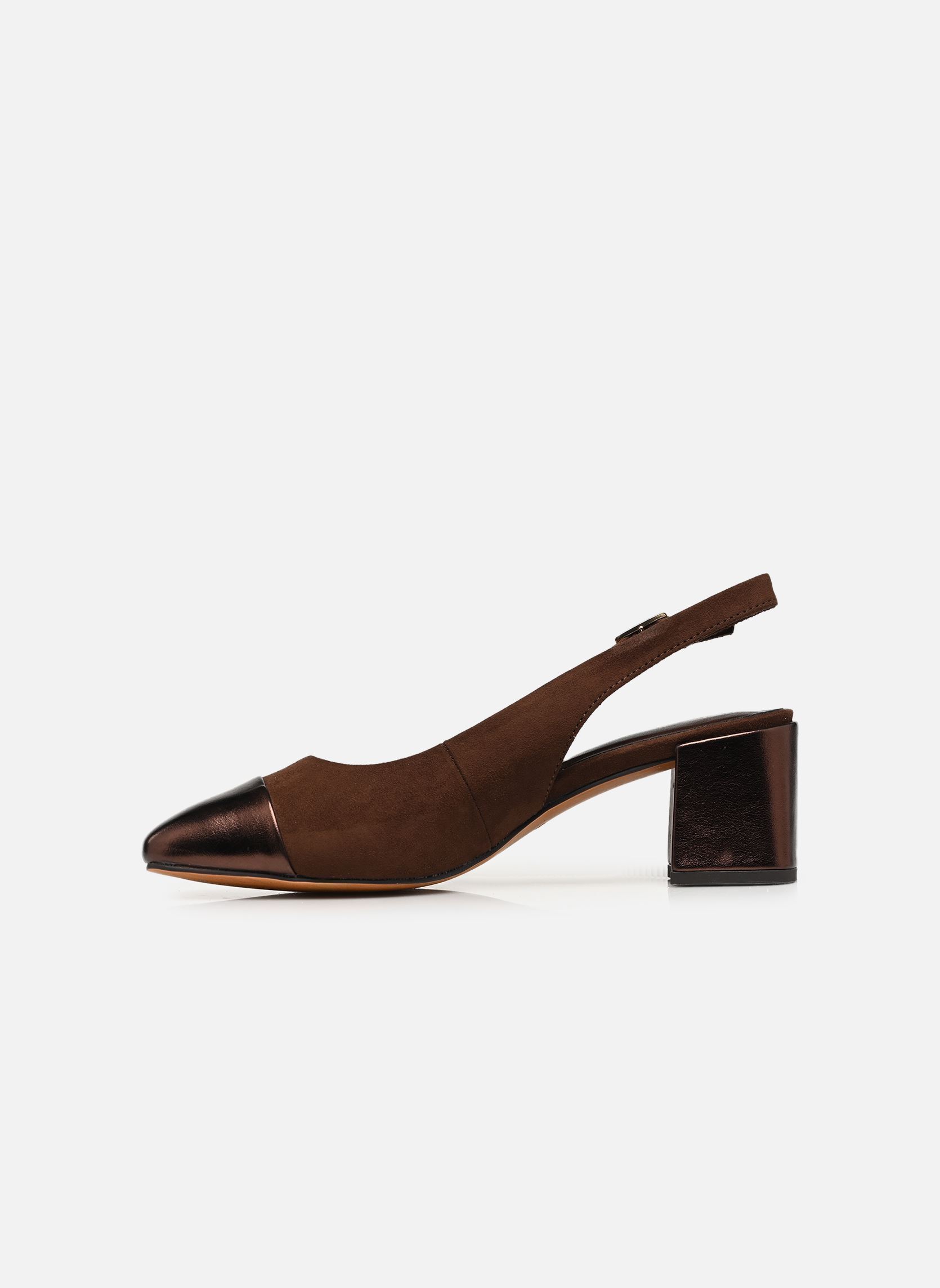 Slingback pumps 29610-42 dames bruin Marco Tozzi Slingback pumps 29610-42 dames bruin CHOCOLATE C.