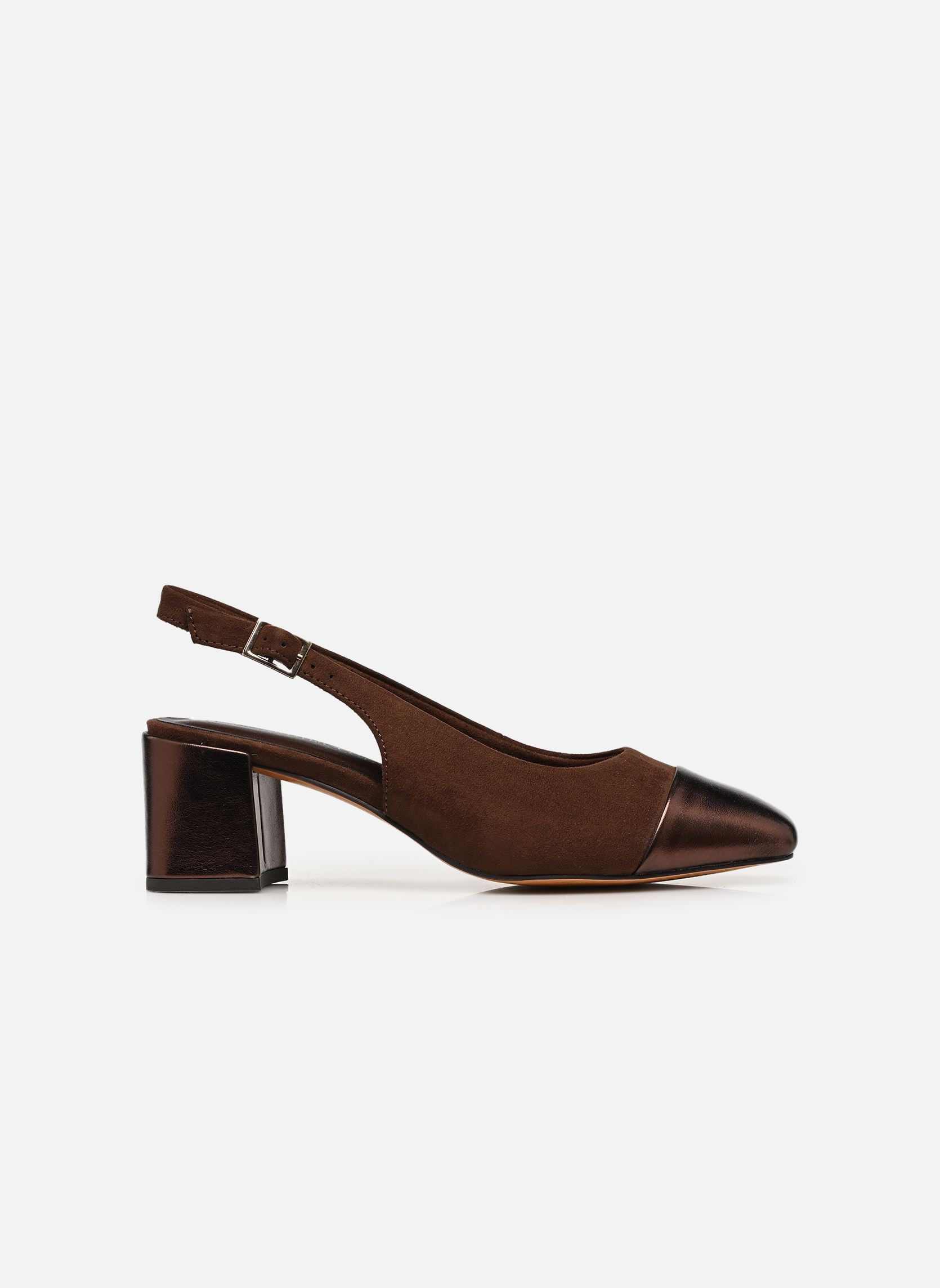 Slingback pumps 29610-42 dames bruin Marco Tozzi Slingback pumps 29610-42 dames bruin CHOCOLATE C.