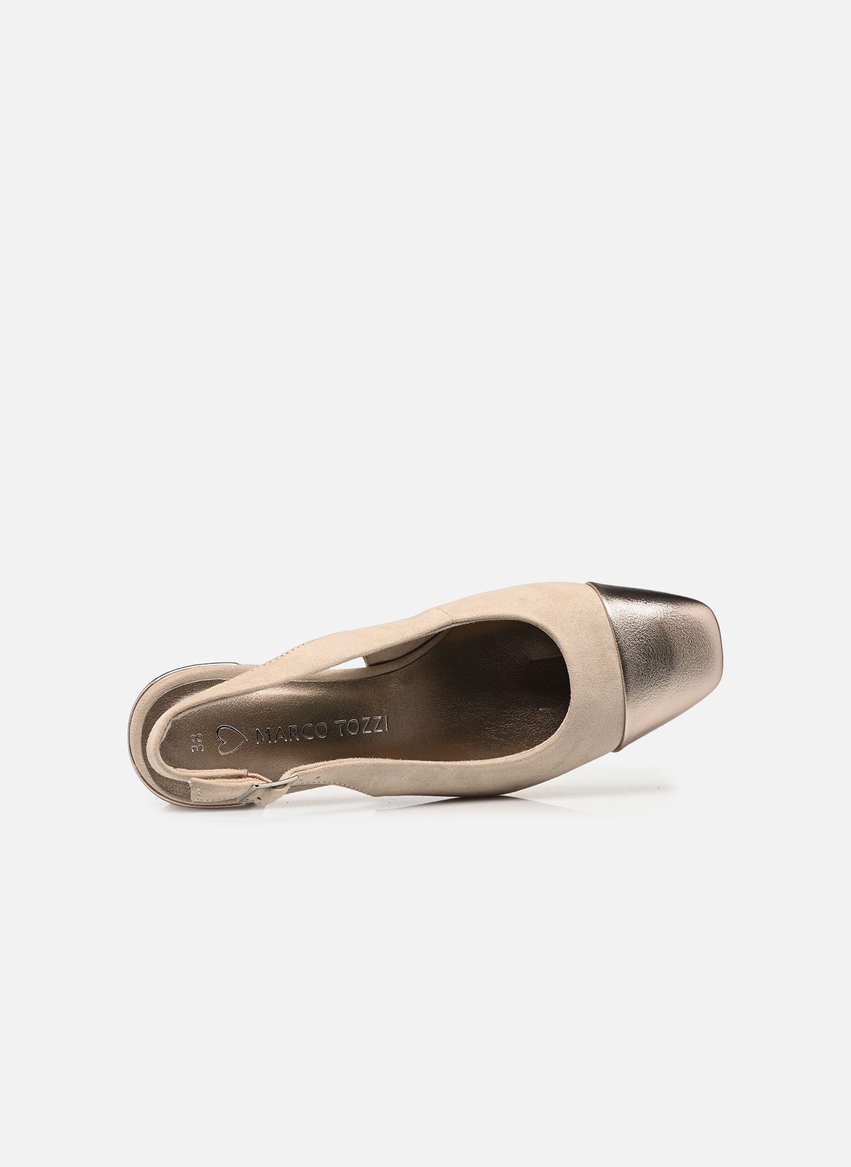 Escarpins à brides 29610-42 femme beige Marco Tozzi Escarpins à brides 29610-42 femme beige DUNE COMB N
