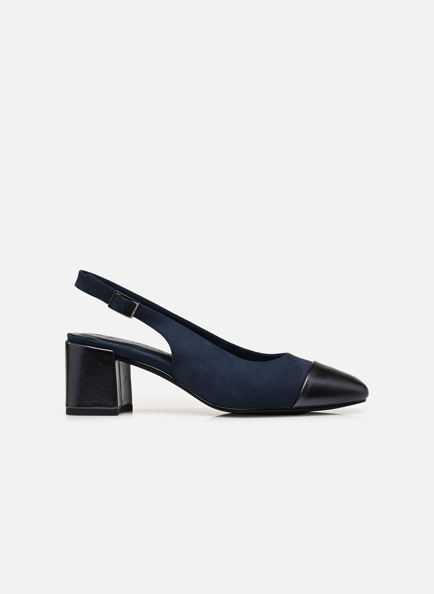 Slingback pumps 29610-42 dames blauw Marco Tozzi Slingback pumps 29610-42 dames blauw NAVY COMB N