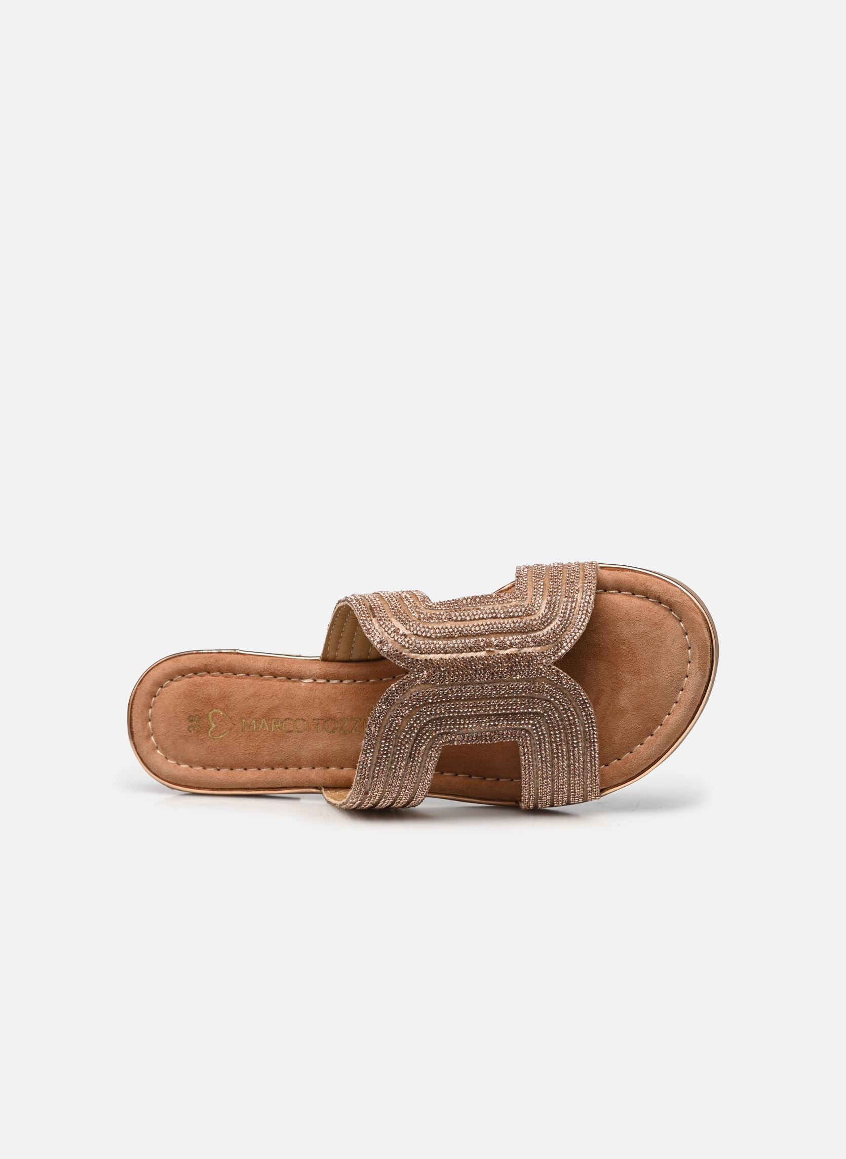 Zuecos y mules 27126-42 mujer rosa Marco Tozzi Zuecos y mules 27126-42 mujer rosa ROSE METALLIC