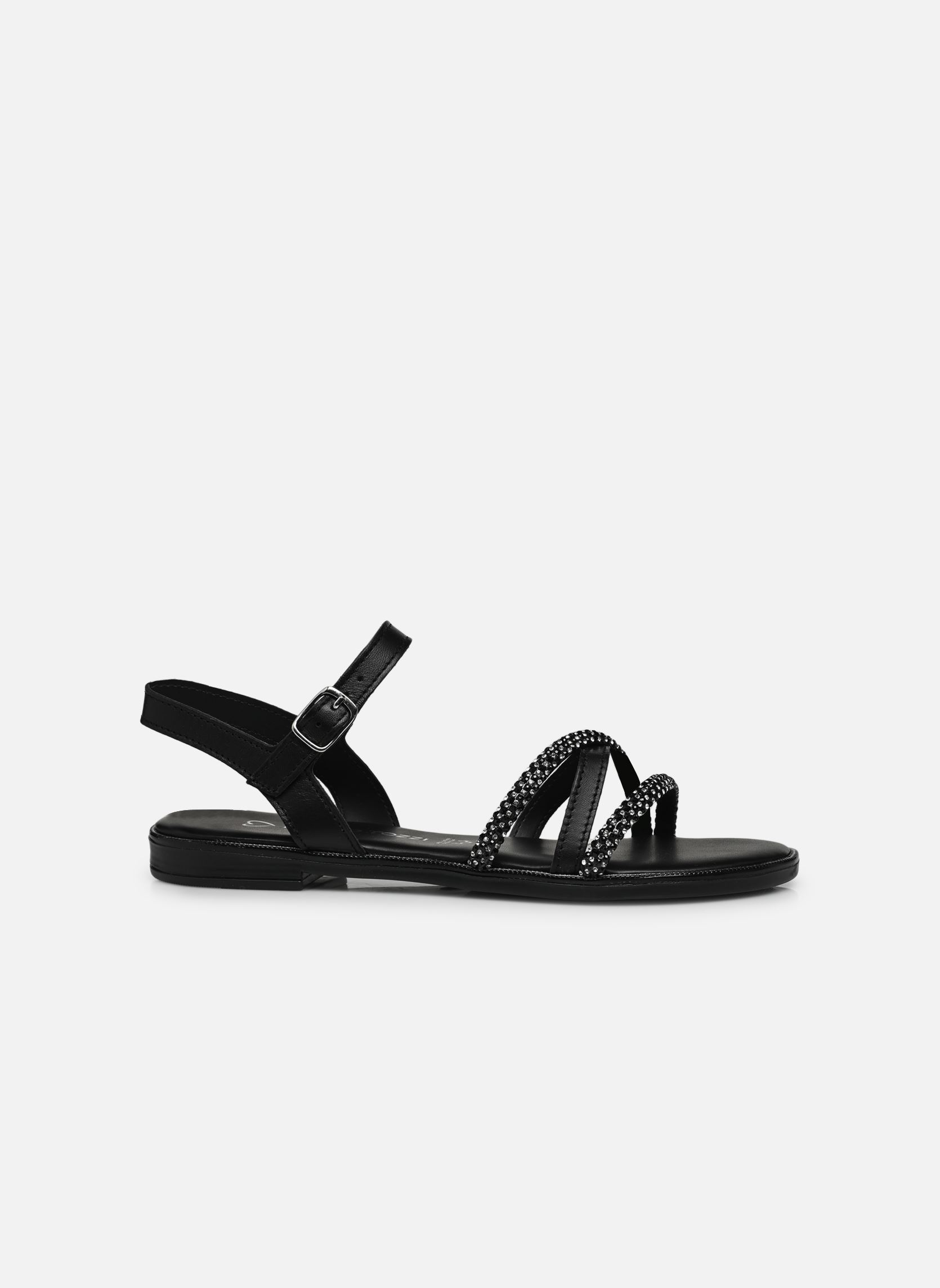 Sandalias planas 28193-42 mujer negro Marco Tozzi Sandalias planas 28193-42 mujer negro BLACK COMB