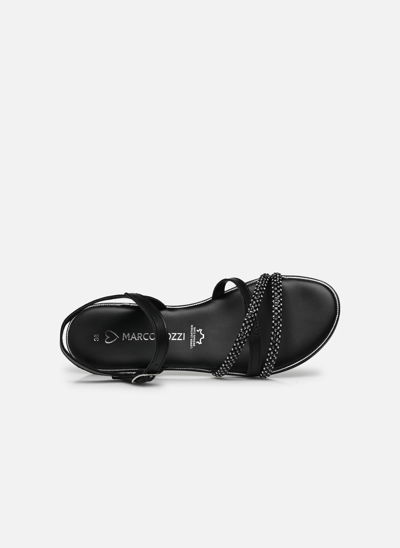 Sandalias planas 28193-42 mujer negro Marco Tozzi Sandalias planas 28193-42 mujer negro BLACK COMB
