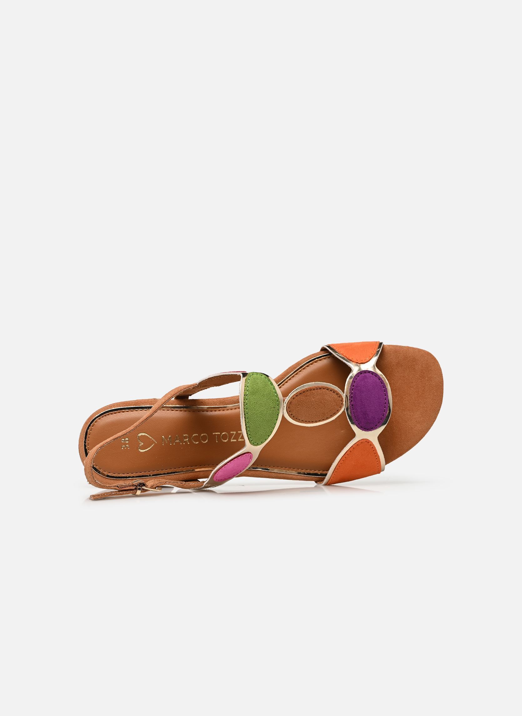 Sandales 28230-42 femme multicolore Marco Tozzi Sandales 28230-42 femme multicolore ALMOND MULTI