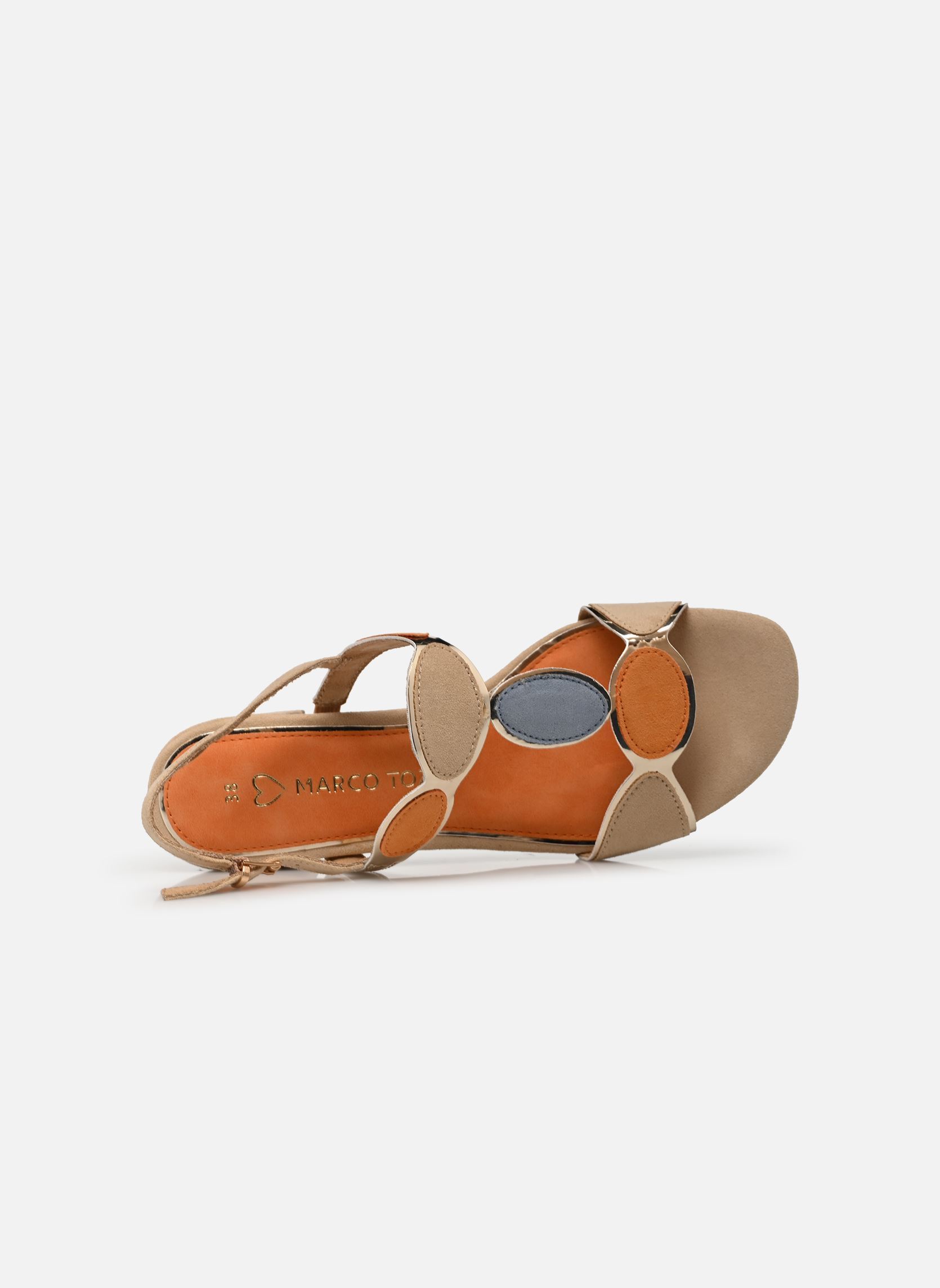 Sandales 28230-42 femme multicolore Marco Tozzi Sandales 28230-42 femme multicolore BISCUIT COMB