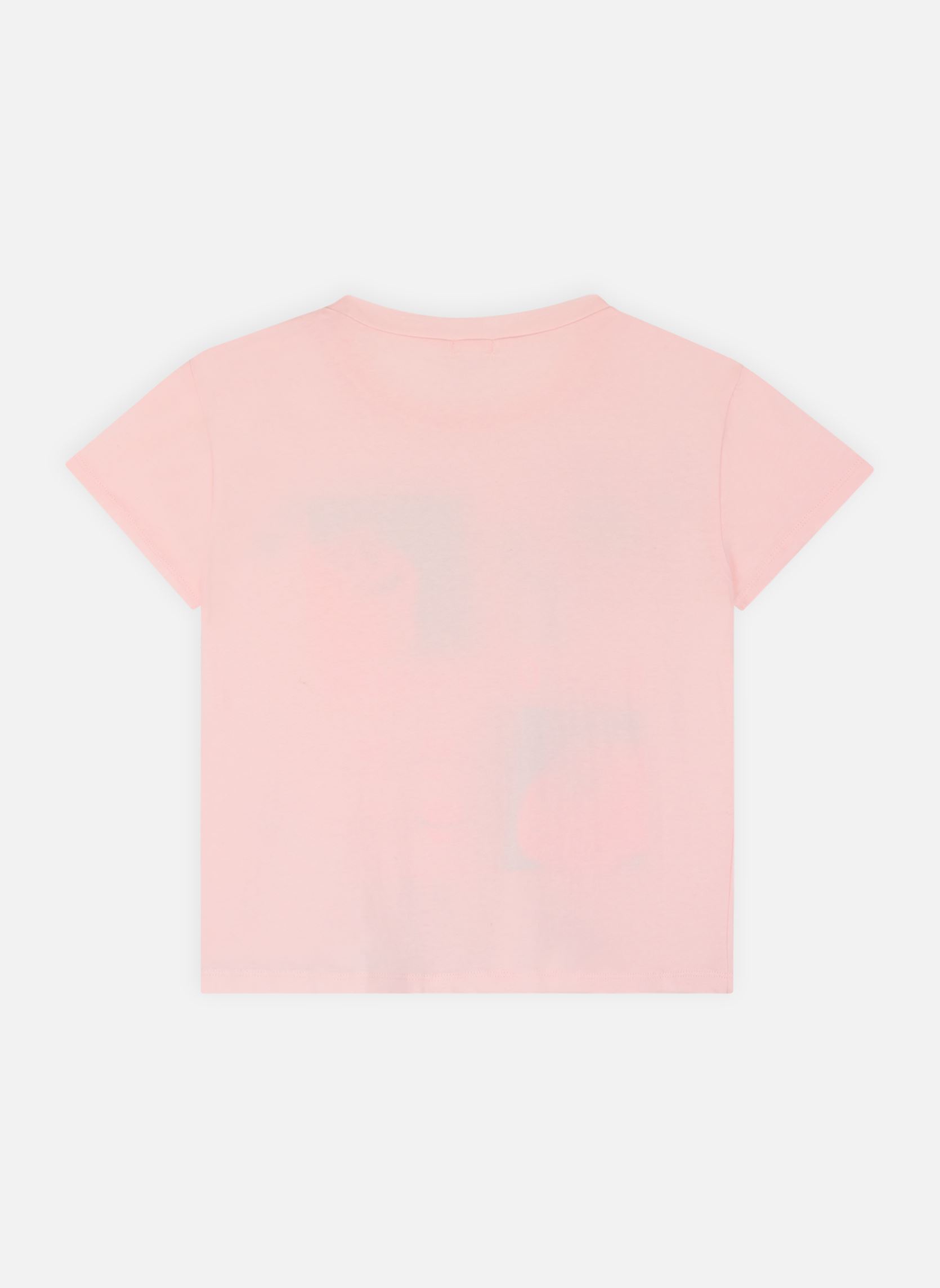 T-shirt a maniche corte U20065 bambina rosa Billieblush T-shirt a maniche corte U20065 bambina rosa Rosee Du Matin