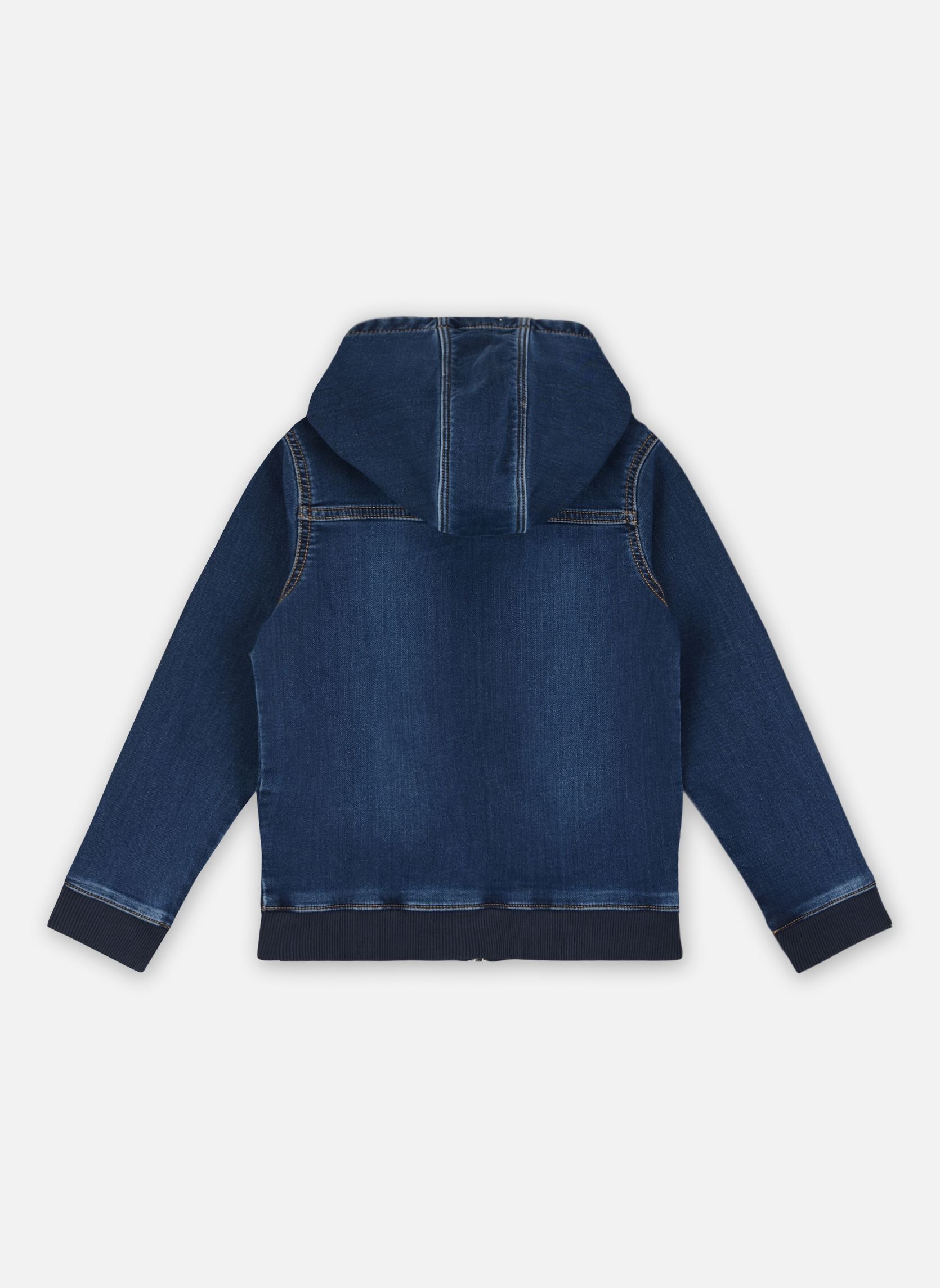 Sweats zippés T60039 garçon bleu Timberland Sweats zippés T60039 garçon bleu DBLE STONE+BROSSAGE
