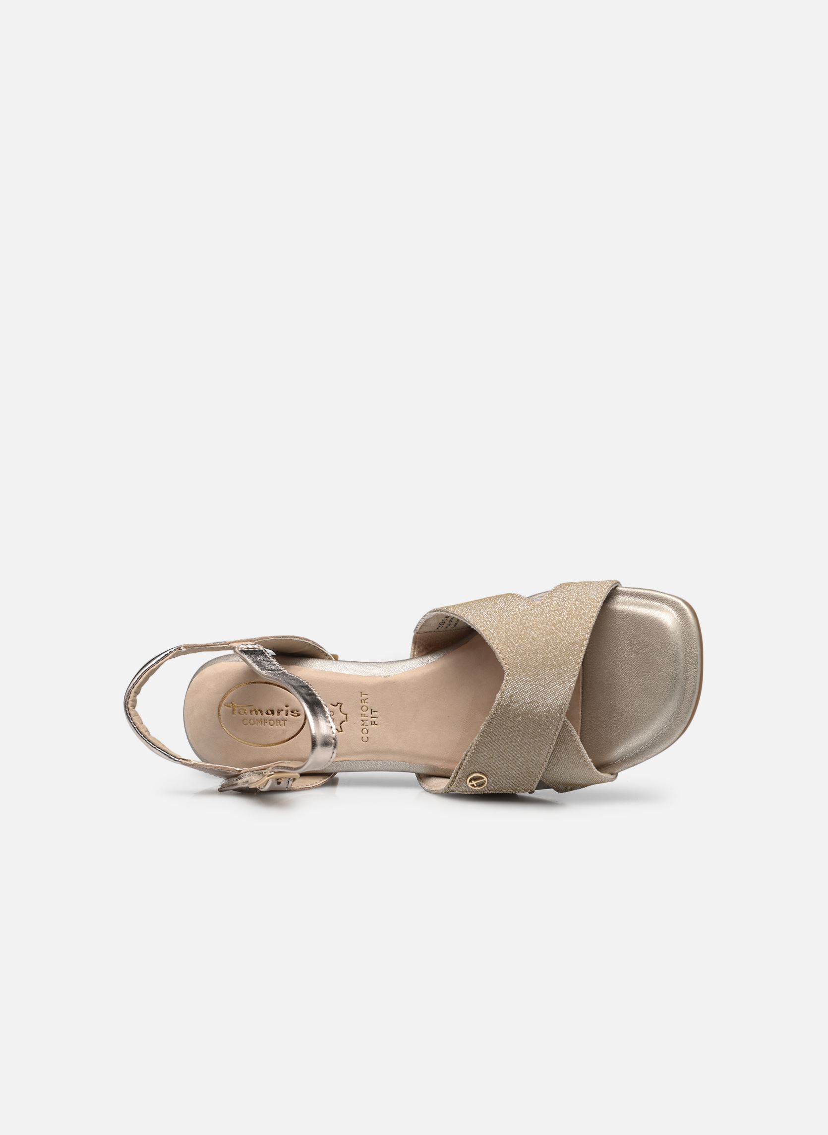 Sandales 88315-42 femme or et bronze Tamaris Comfort Sandales 88315-42 femme or et bronze GOLD COMB