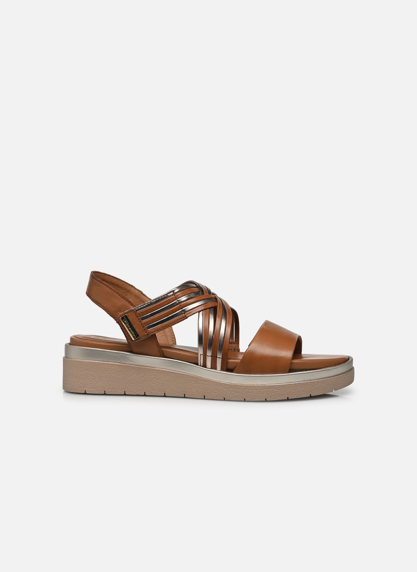 Sandali con zeppa e plateau 88707-42 donna marrone Tamaris Comfort Sandali con zeppa e plateau 88707-42 donna marrone NUT GLAM