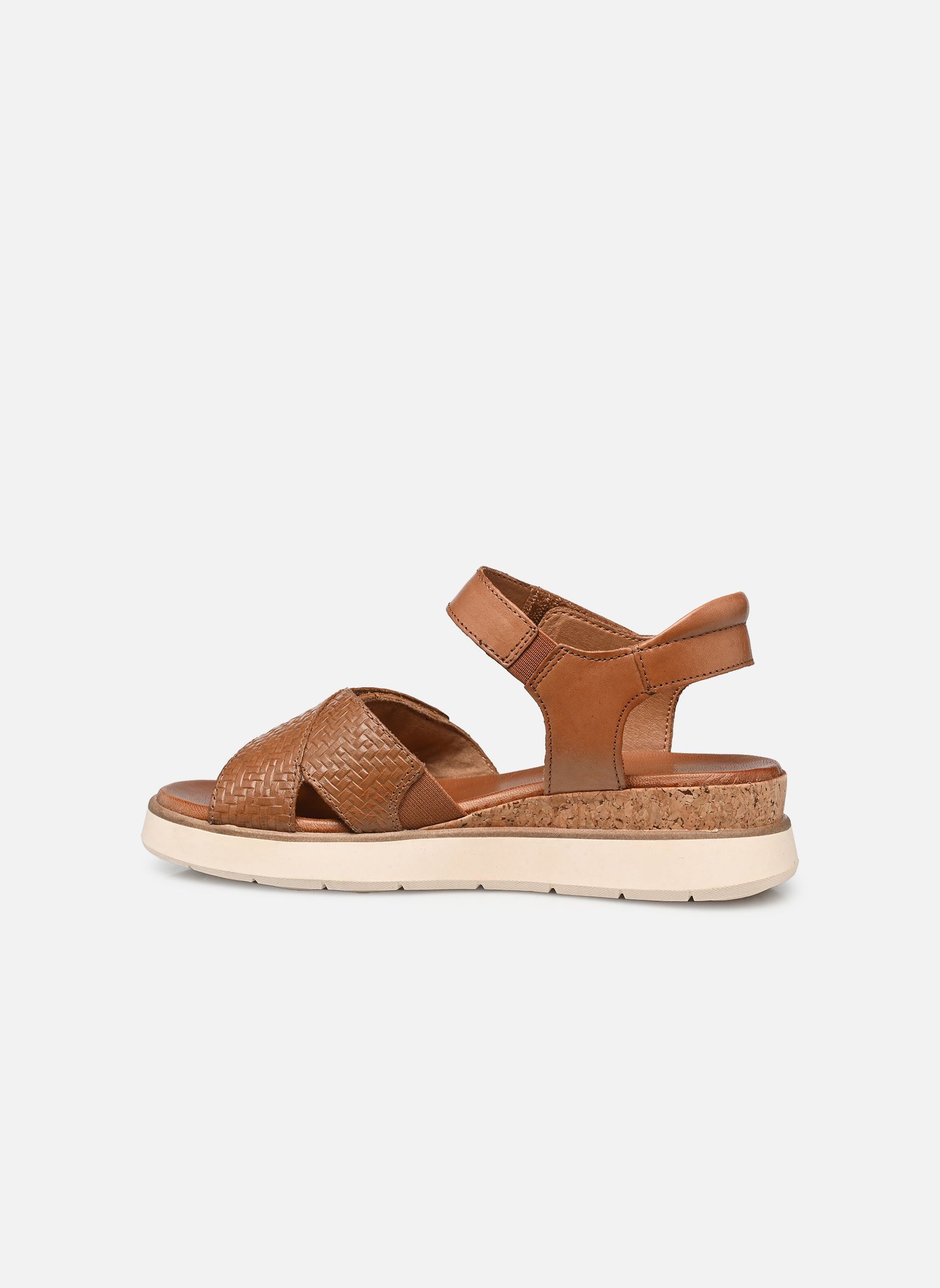 Keil- und Plateausandalen 88715-42 damen braun Tamaris Comfort Keil- und Plateausandalen 88715-42 damen braun Nut
