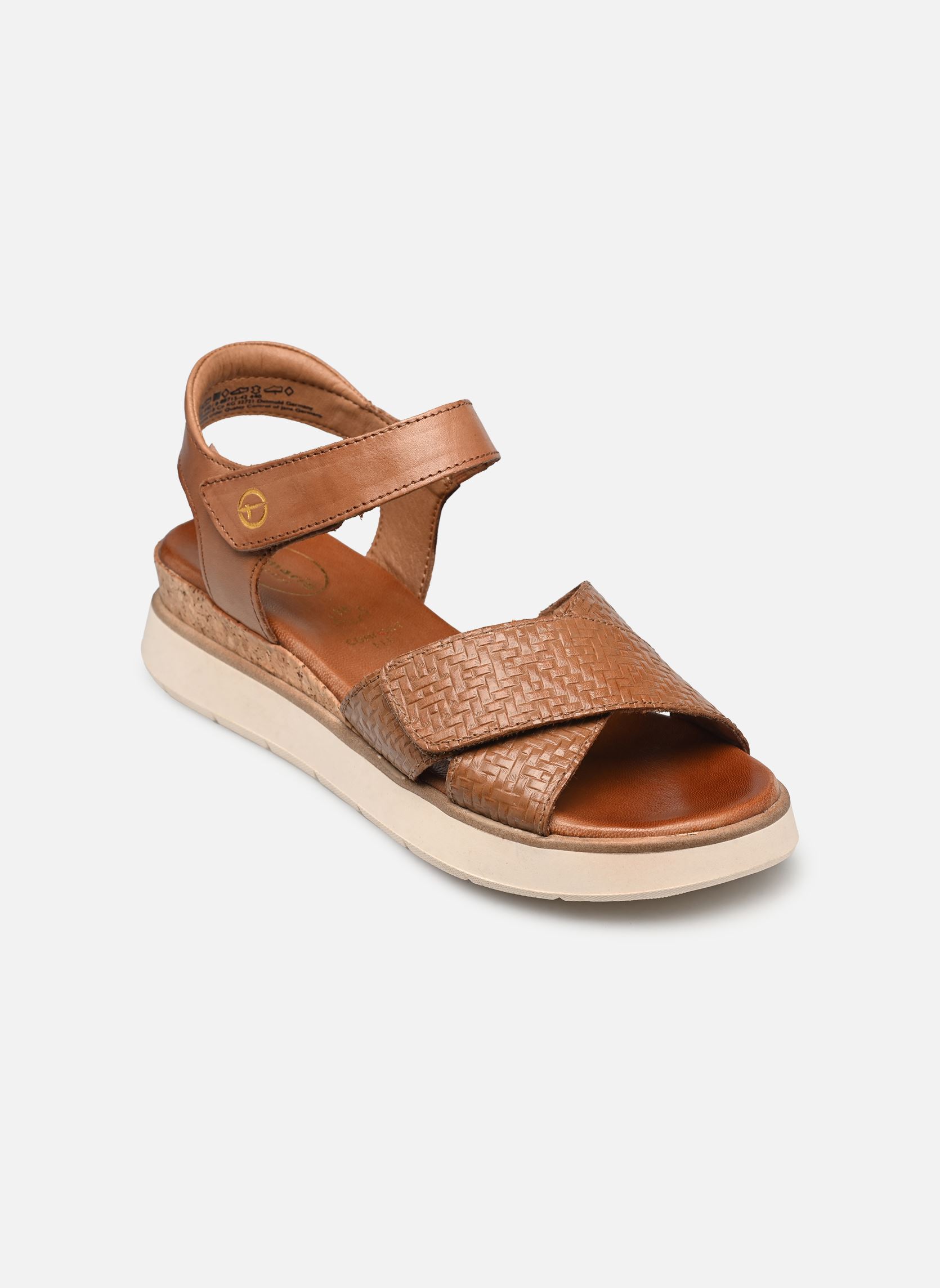 Keil- und Plateausandalen 88715-42 damen braun Tamaris Comfort Keil- und Plateausandalen 88715-42 damen braun Nut